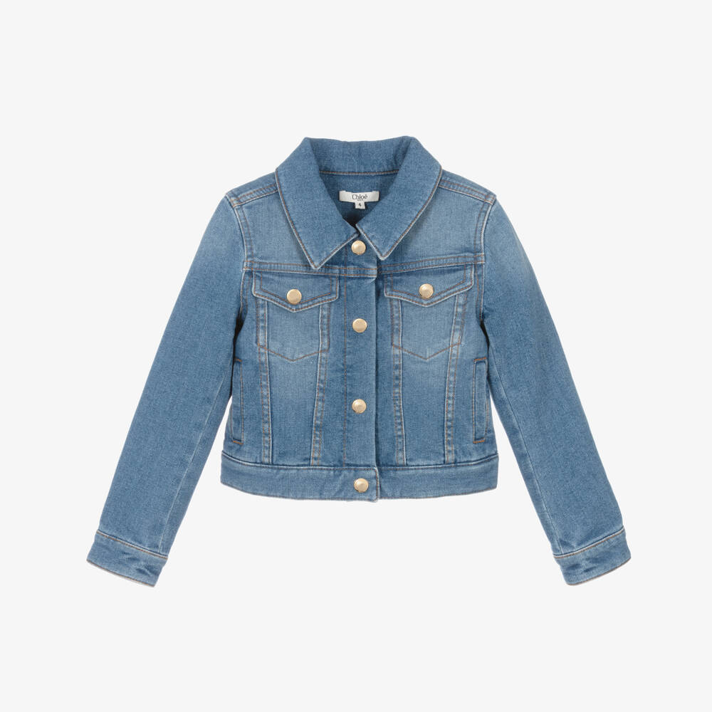 Girls Blue Denim Jacket