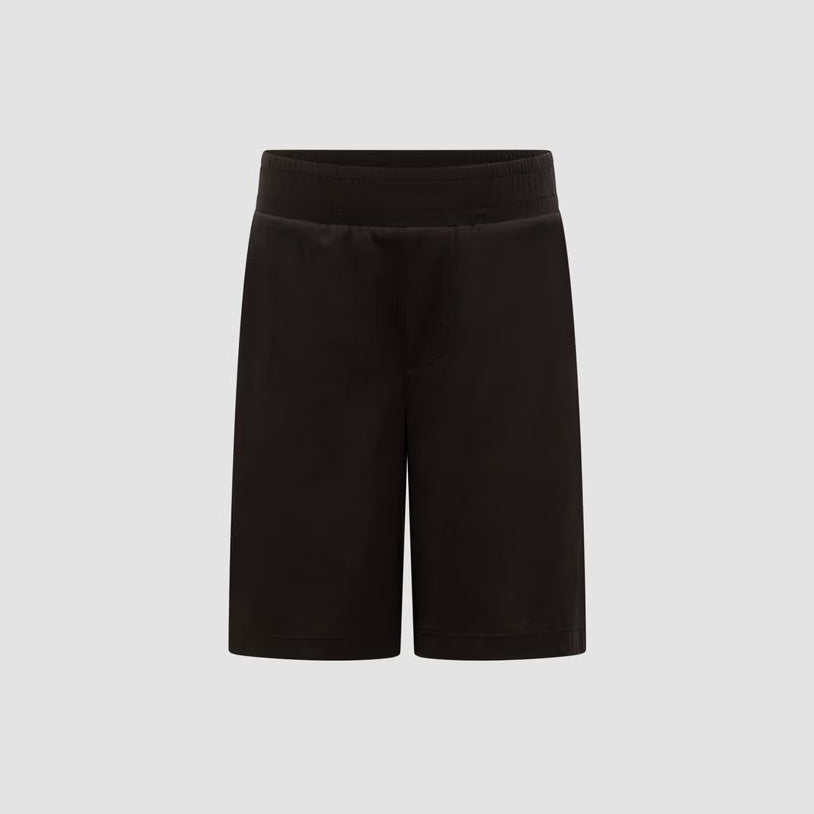 Boys Black Cotton Shorts