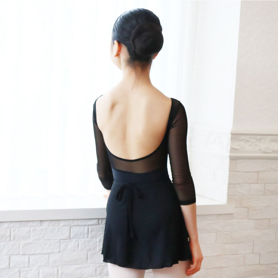 Girls Black"flora1/black"Ballet Onesies