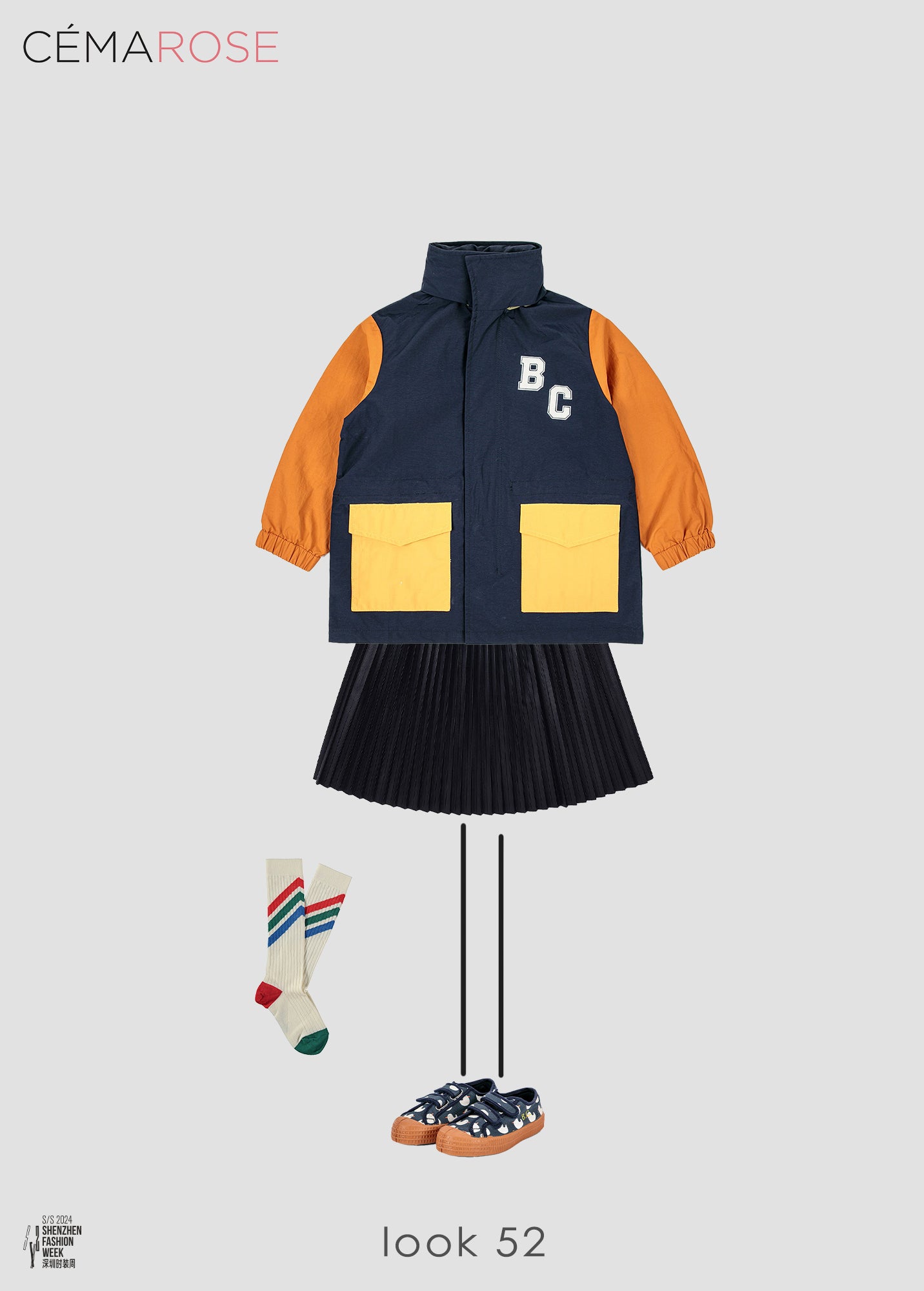 Boys Navy Coat