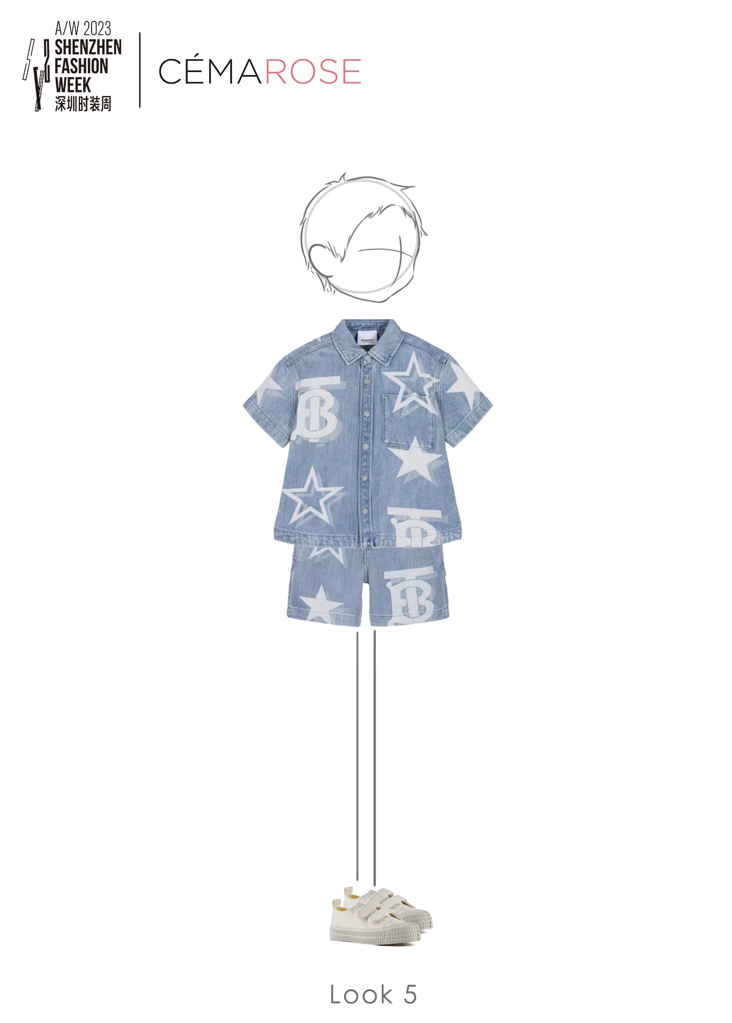 Boys Light Blue Denim Shirt