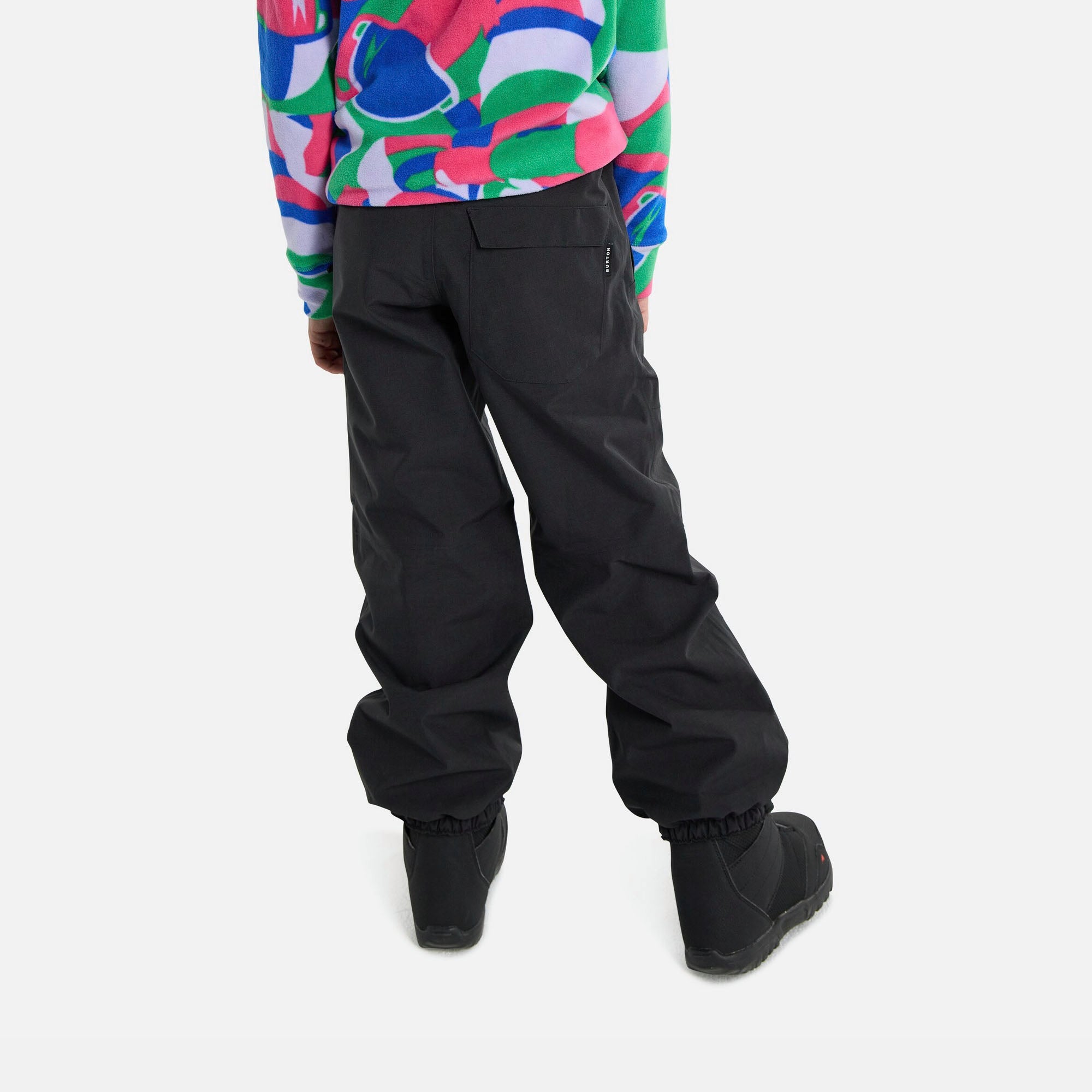 Boys & Girls Black 2L Ski Trousers
