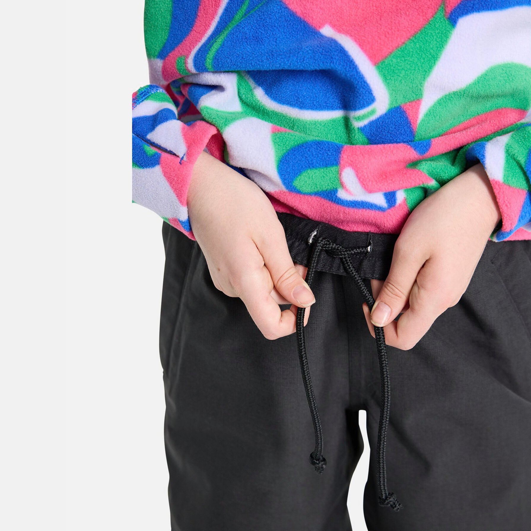 Boys & Girls Black 2L Ski Trousers