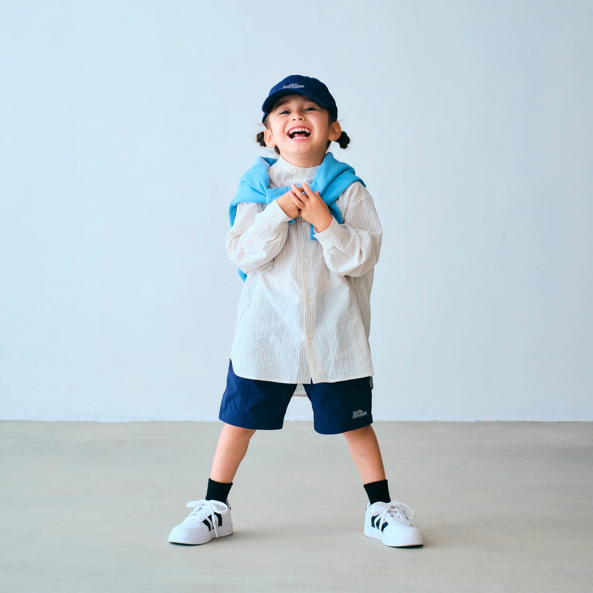 Boys & Girls Navy Shorts