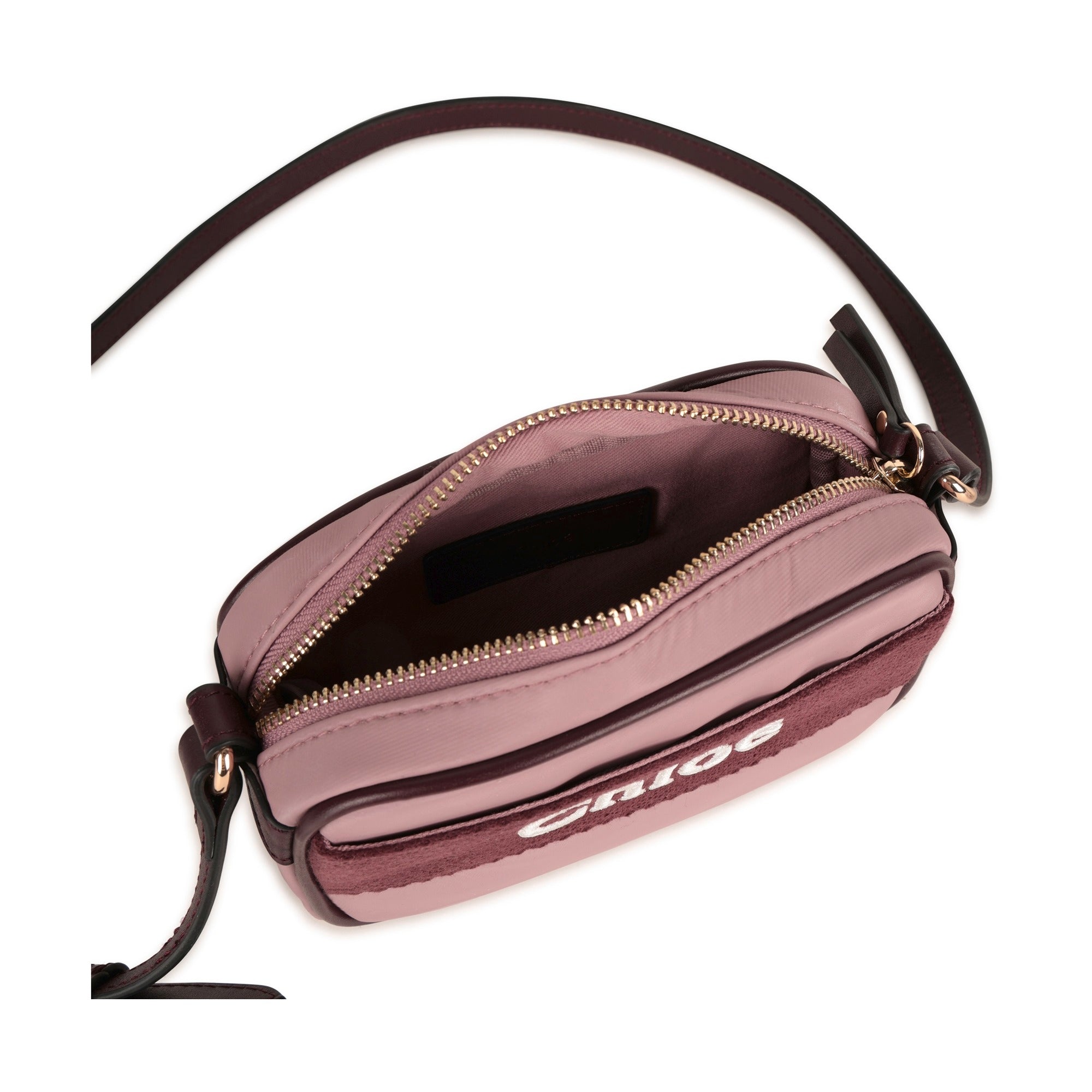 Girls Pink Logo Shoulder Bag(16x11x5cm)