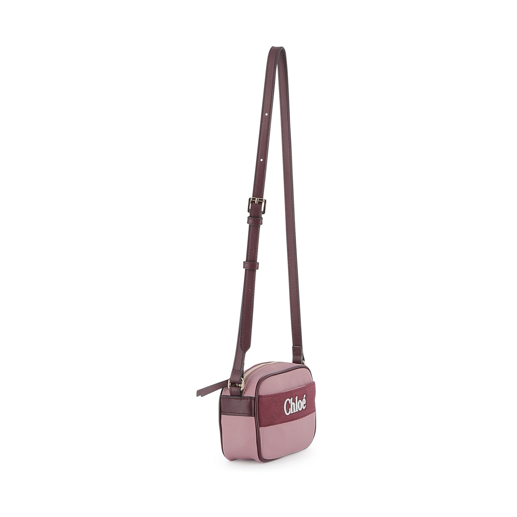Girls Pink Logo Shoulder Bag(16x11x5cm)