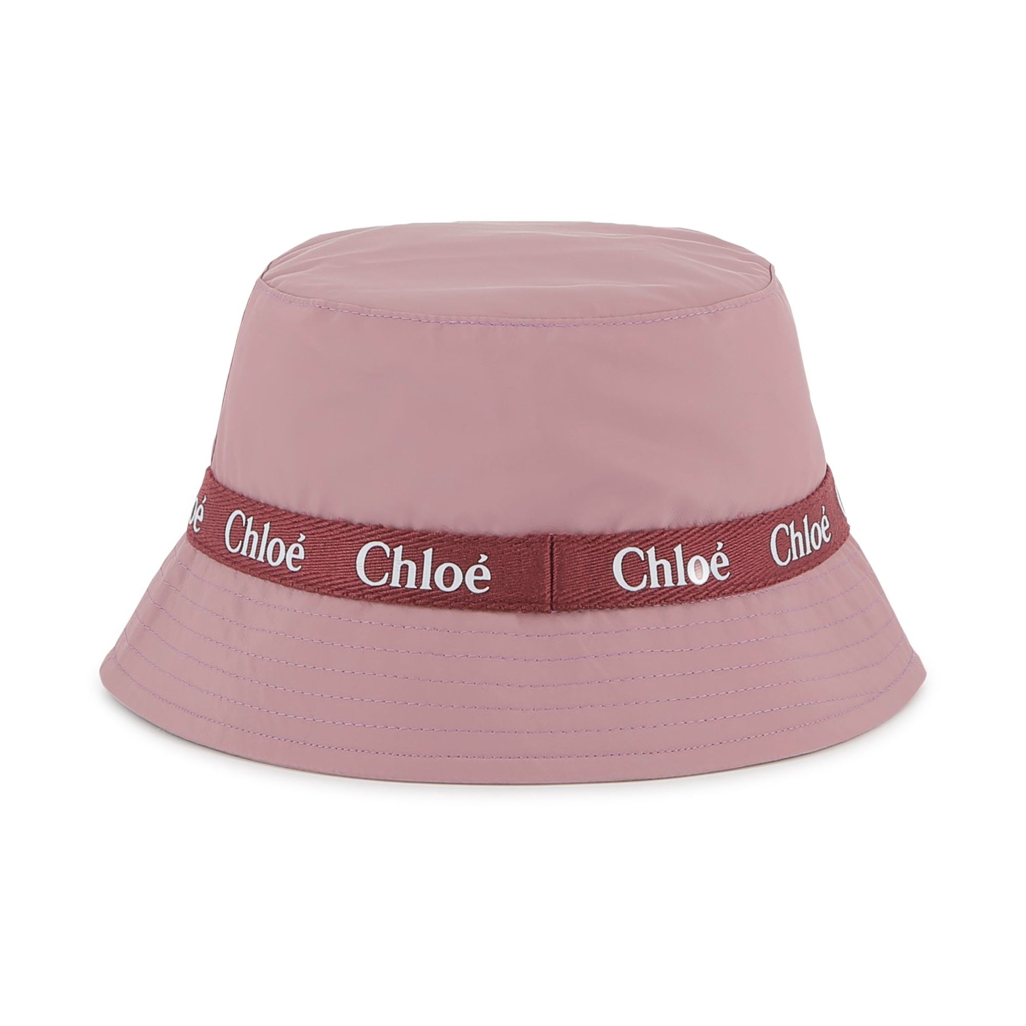 Girls Pink Logo Bucket Hat