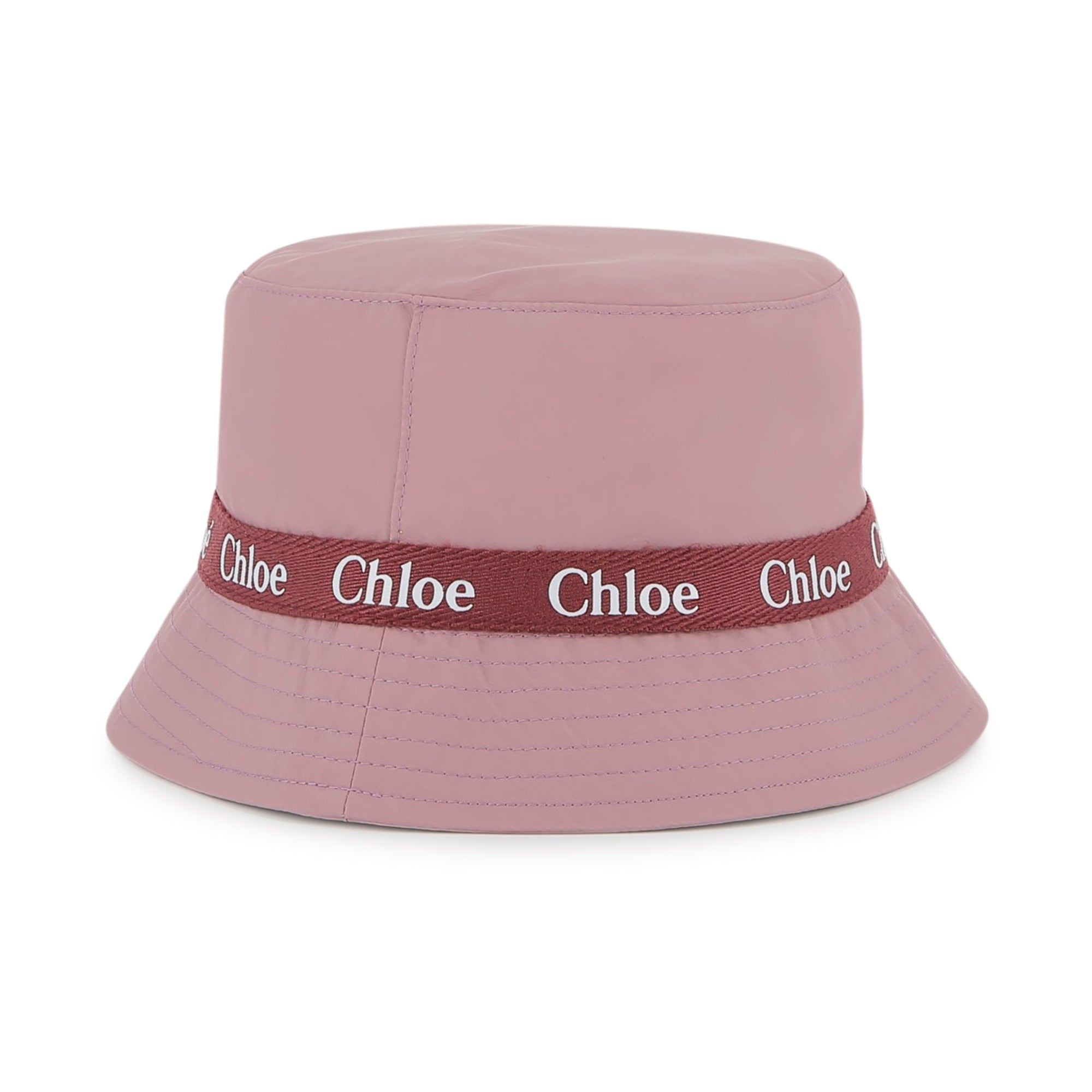 Girls Pink Logo Bucket Hat