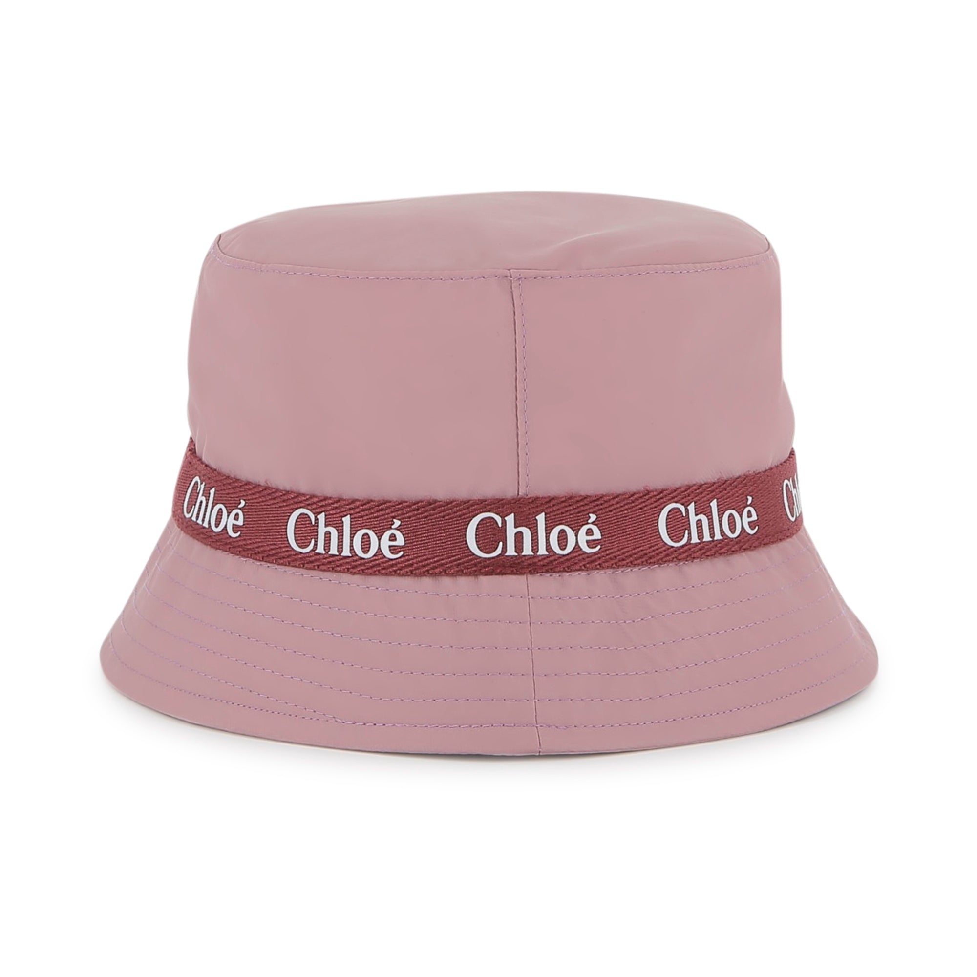 Girls Pink Logo Bucket Hat