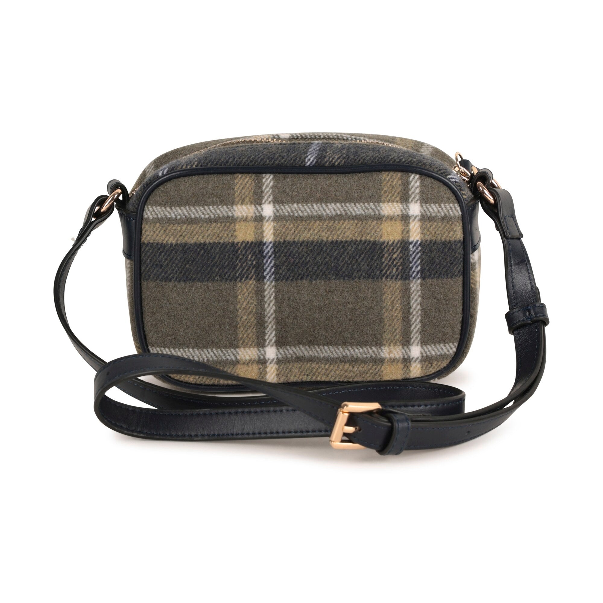 Girls Brown Logo Check Shoulder Bag(16x11x5cm)