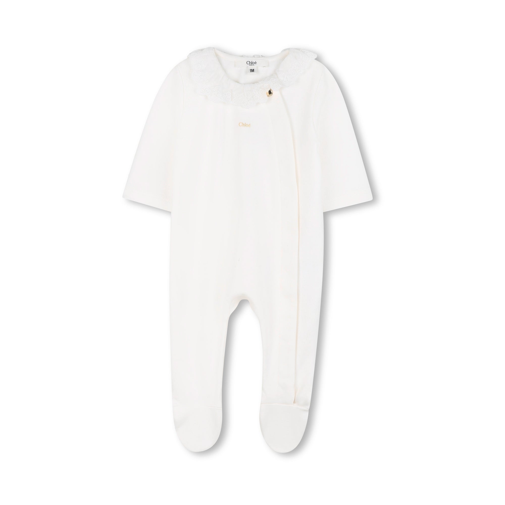 Baby Girls White Cotton Babysuit Gift Set(3 Pack)