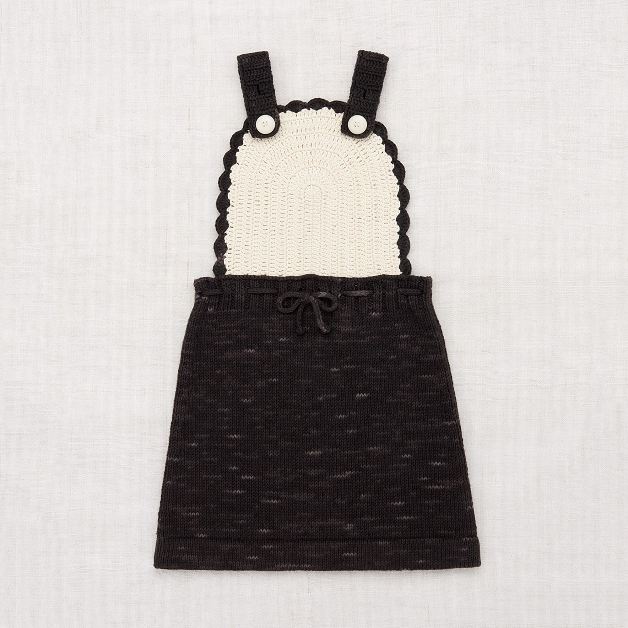 Girls Black Strap Dress