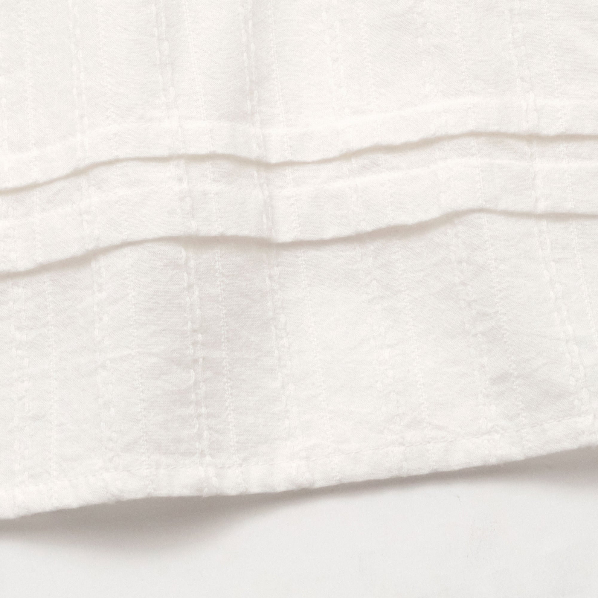 Girls White Cotton Dress