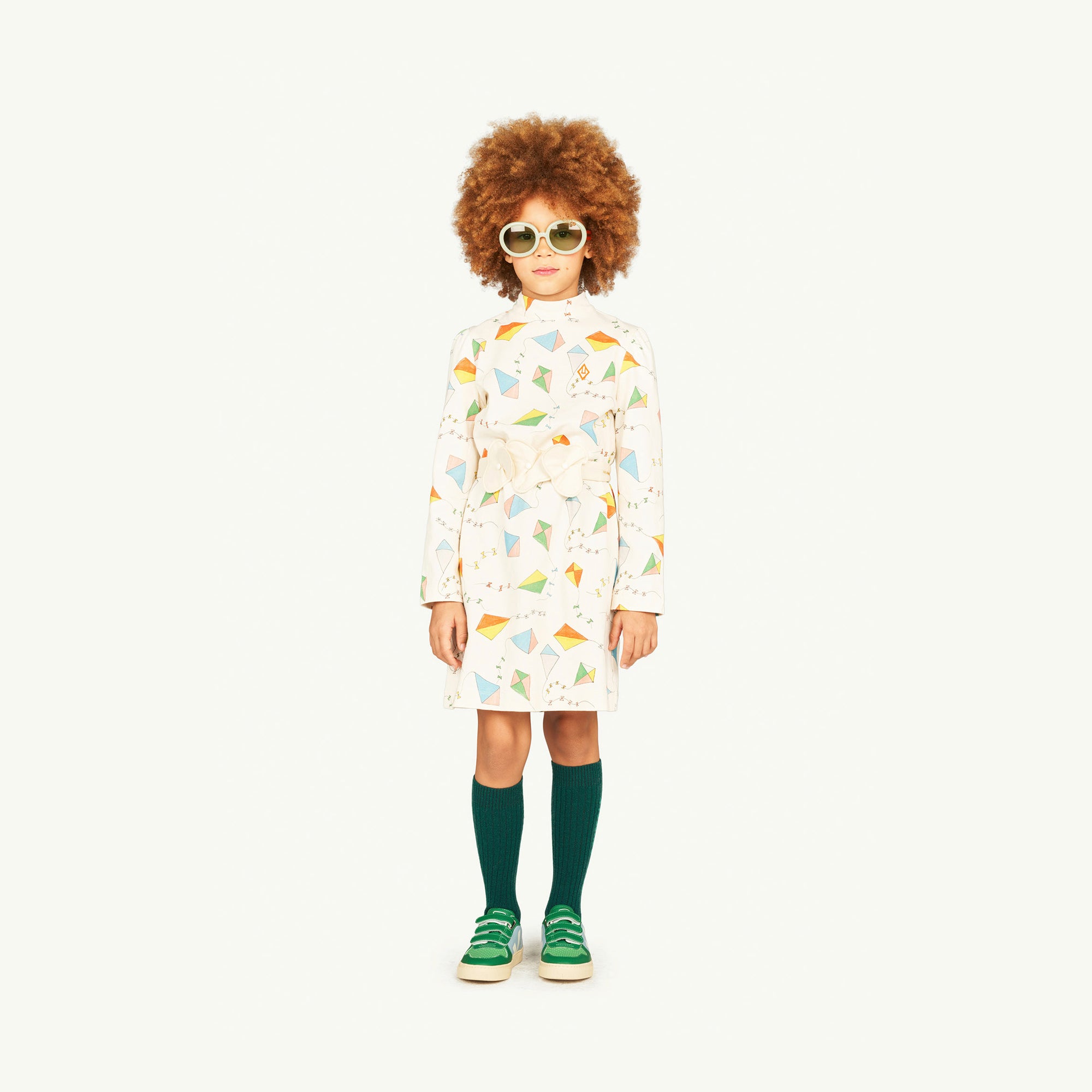 Boys & Girls Green Wool Socks