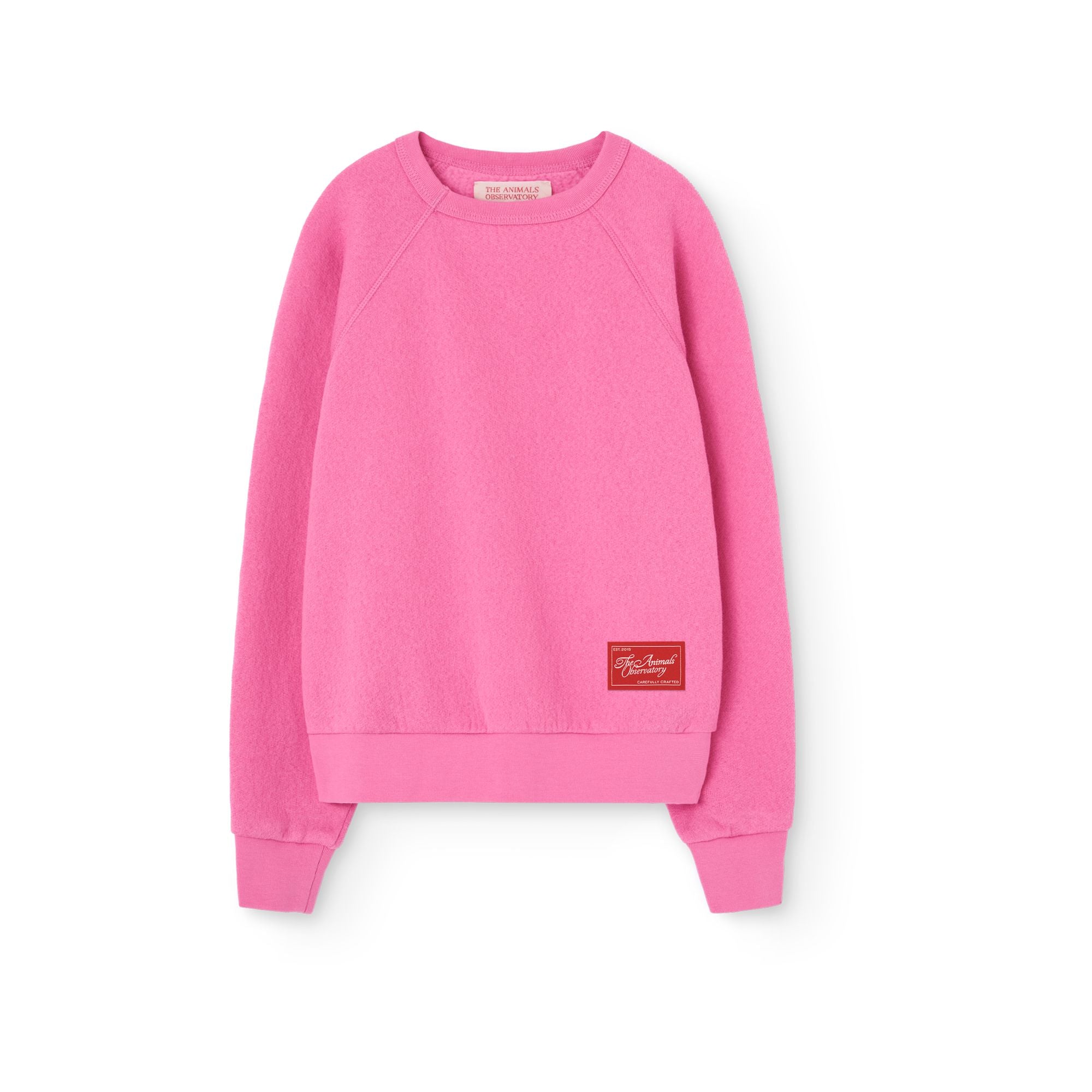 Boys & Girls Pink Cotton Sweatshirt