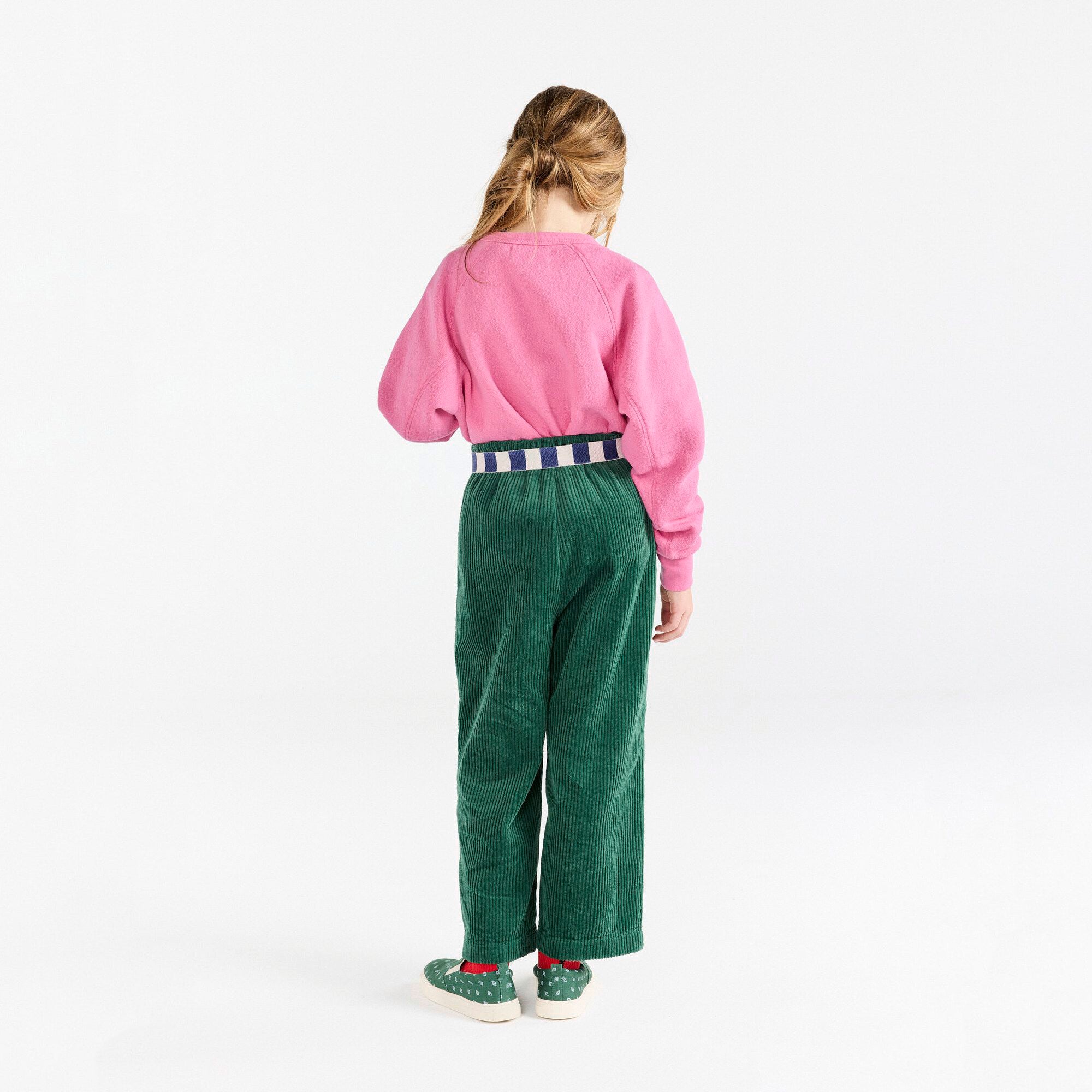 Boys & Girls Pink Cotton Sweatshirt