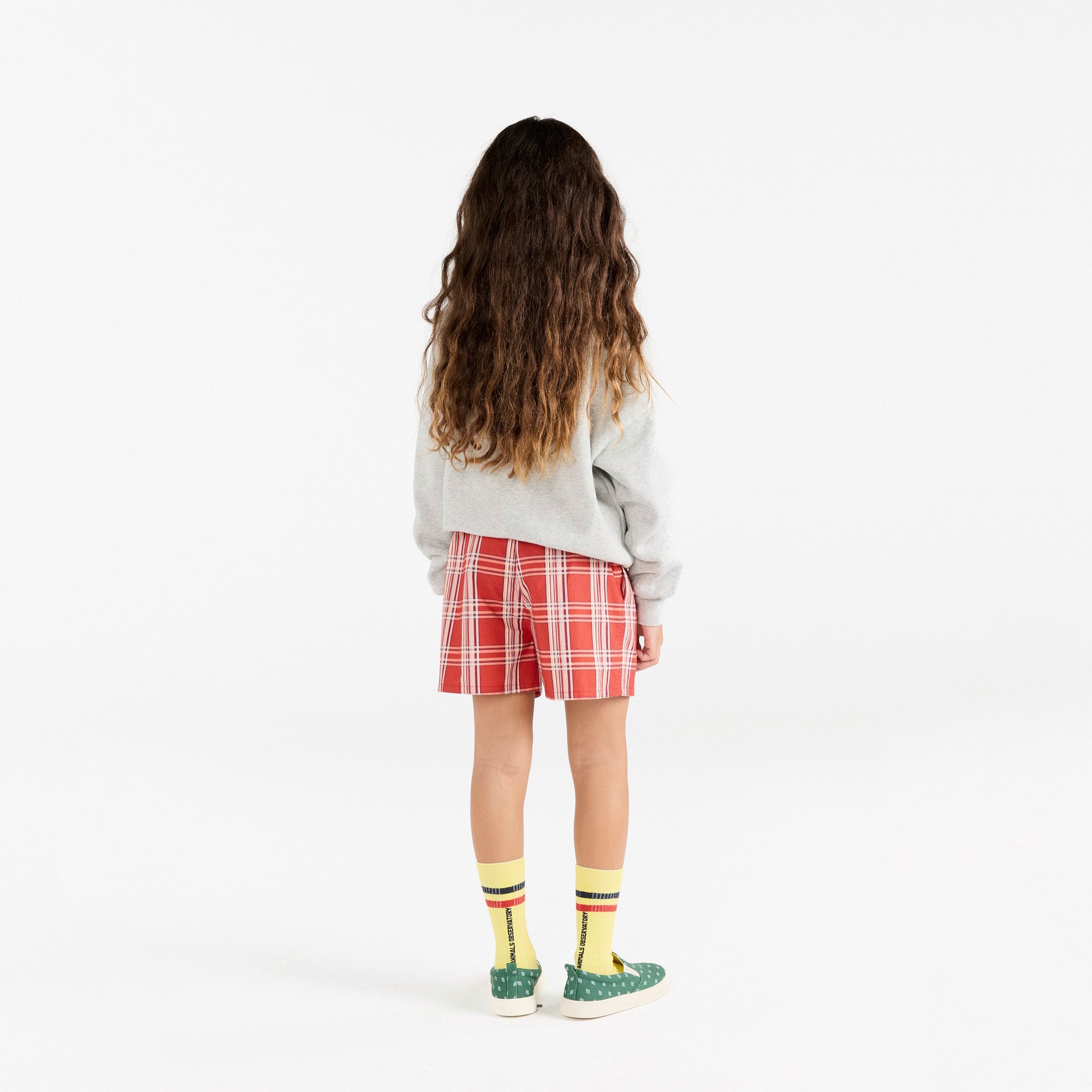 Boys & Girls Light Grey Logo Cotton Sweatshirt