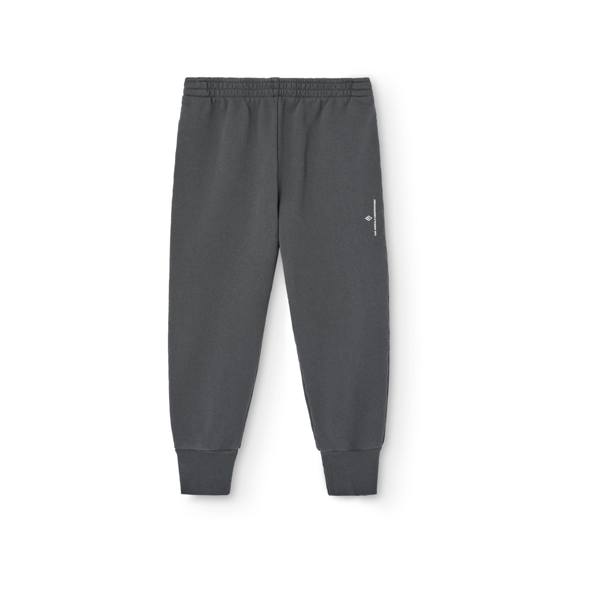 Boys & Girls Dark Grey Cotton Trousers