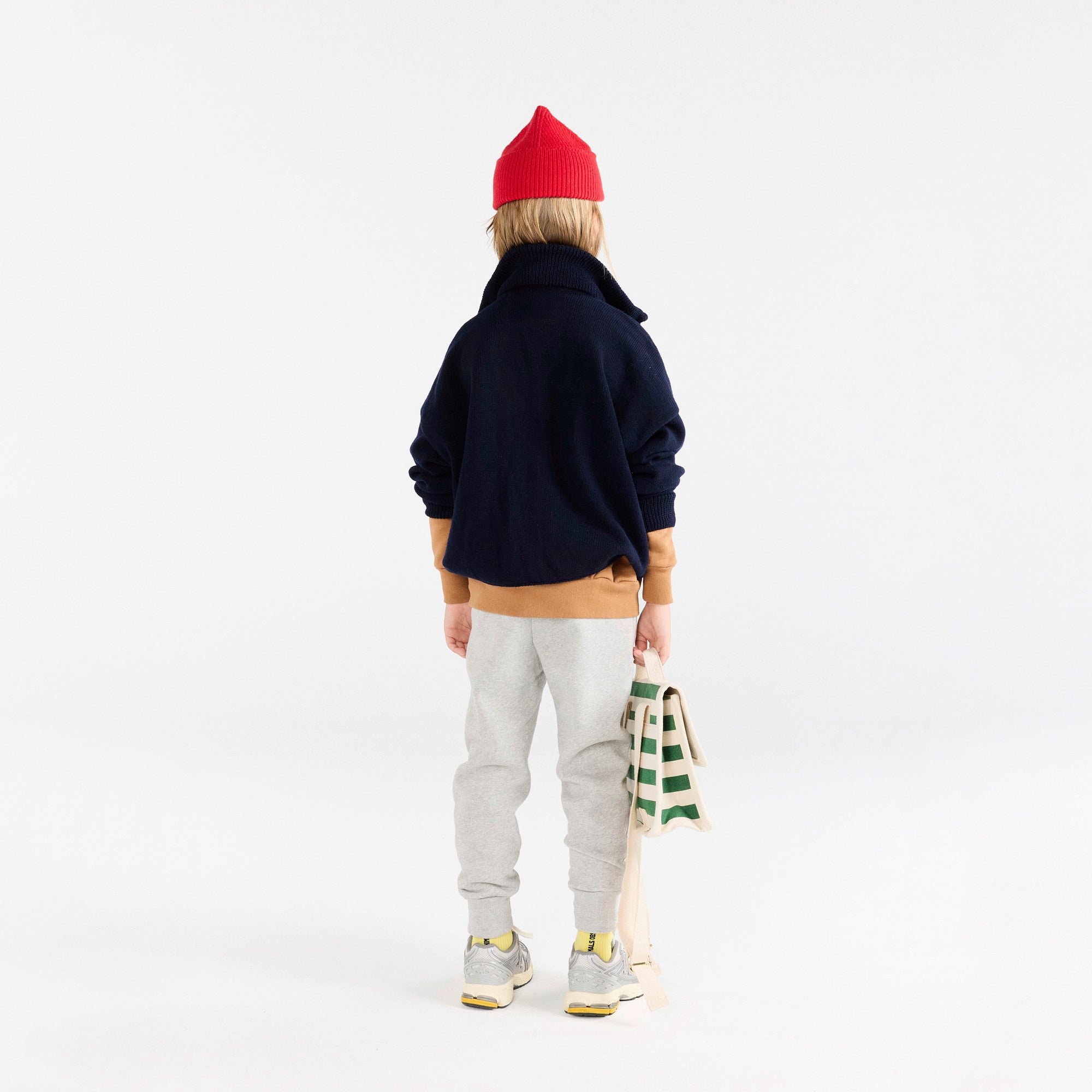 Boys & Girls Light Grey Cotton Trousers