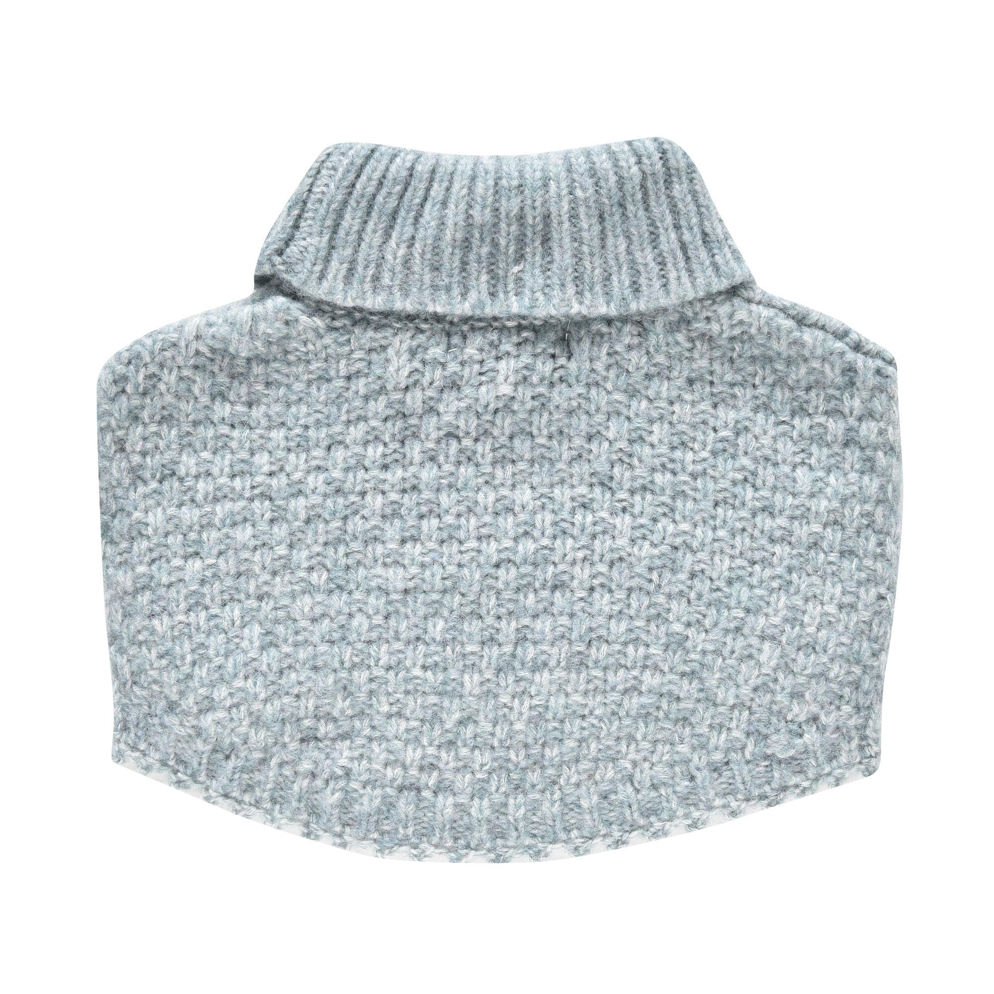 Girls Blue Wool Scarf