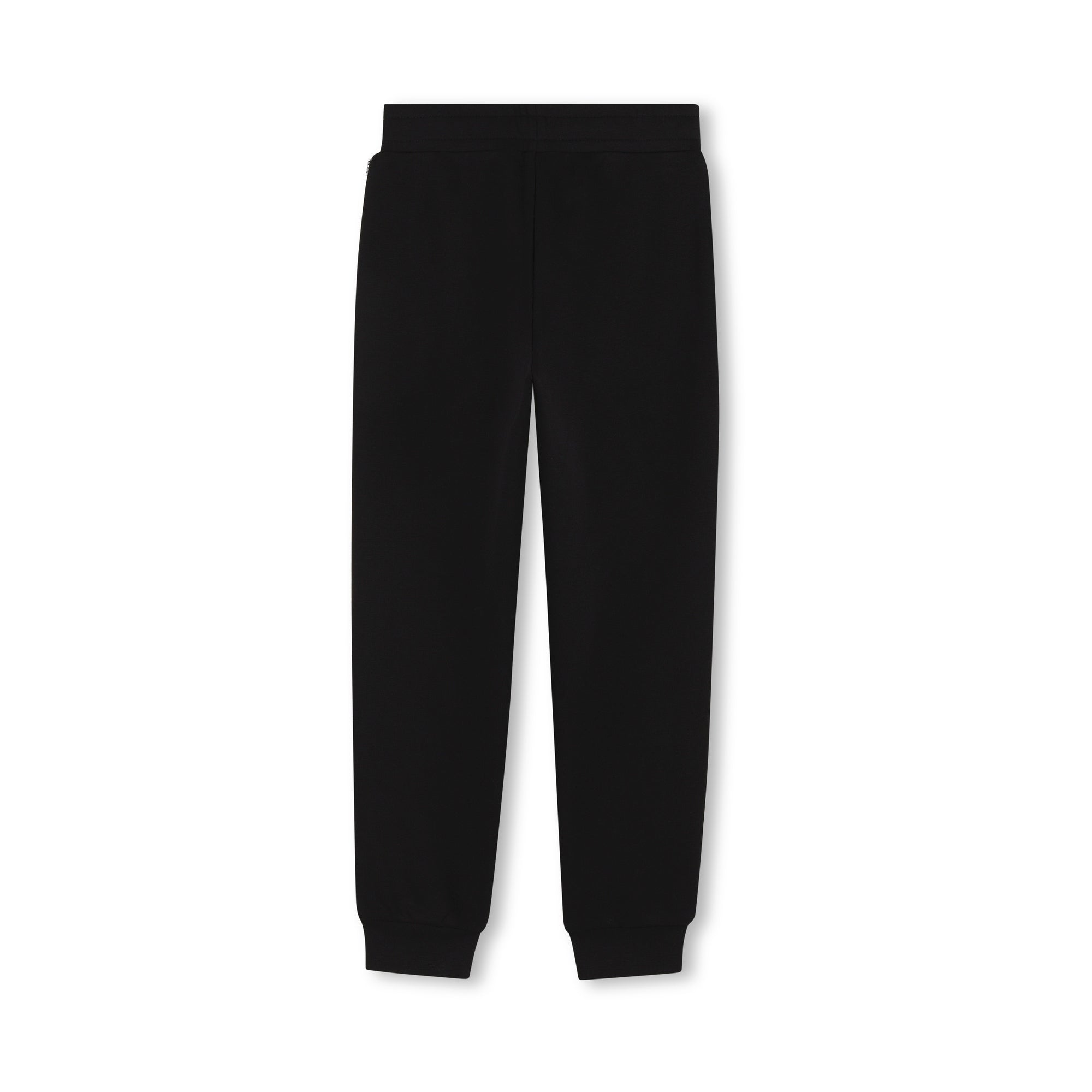 Boys Black Cotton Trousers