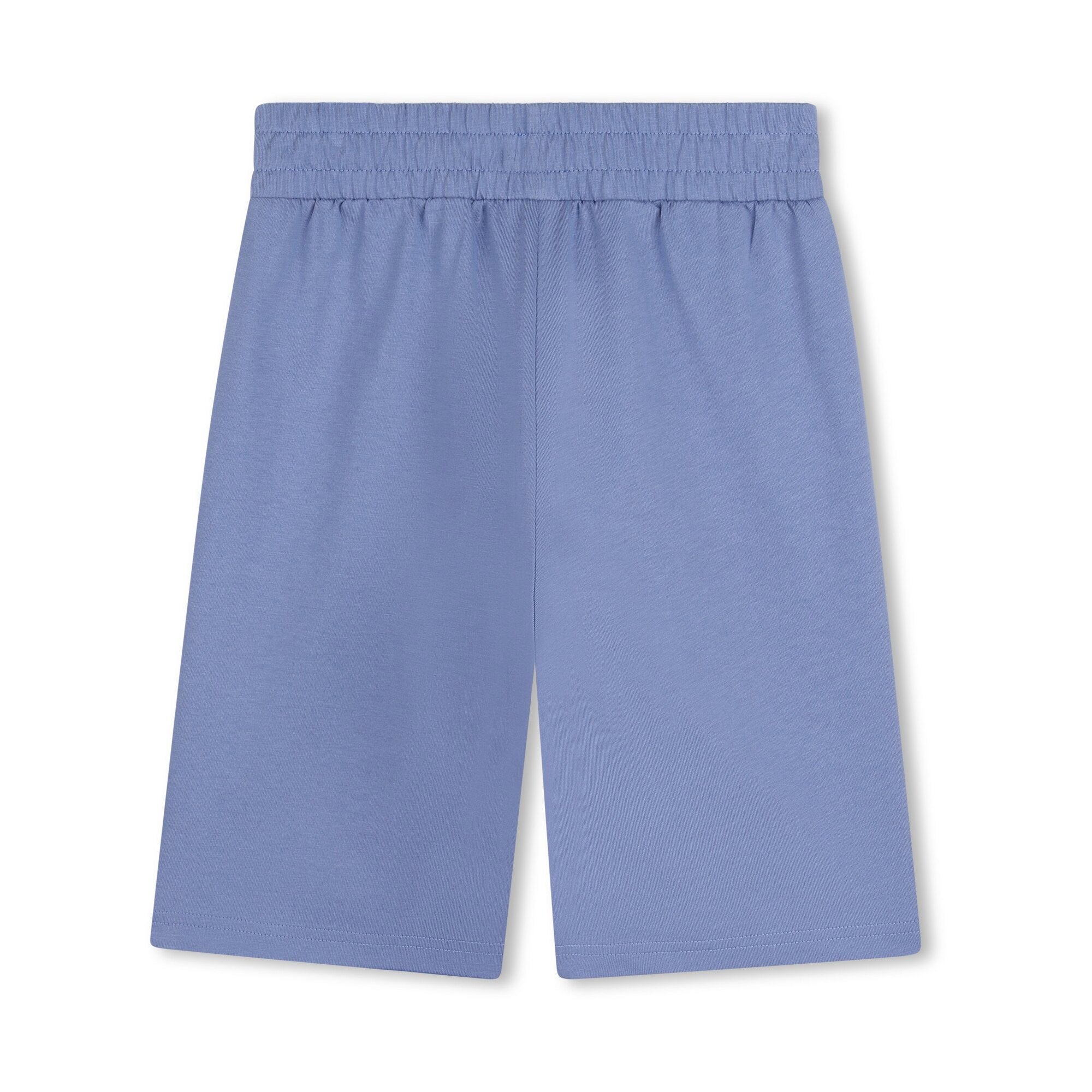 Boys White Cotton T-Shirt & Shorts Set