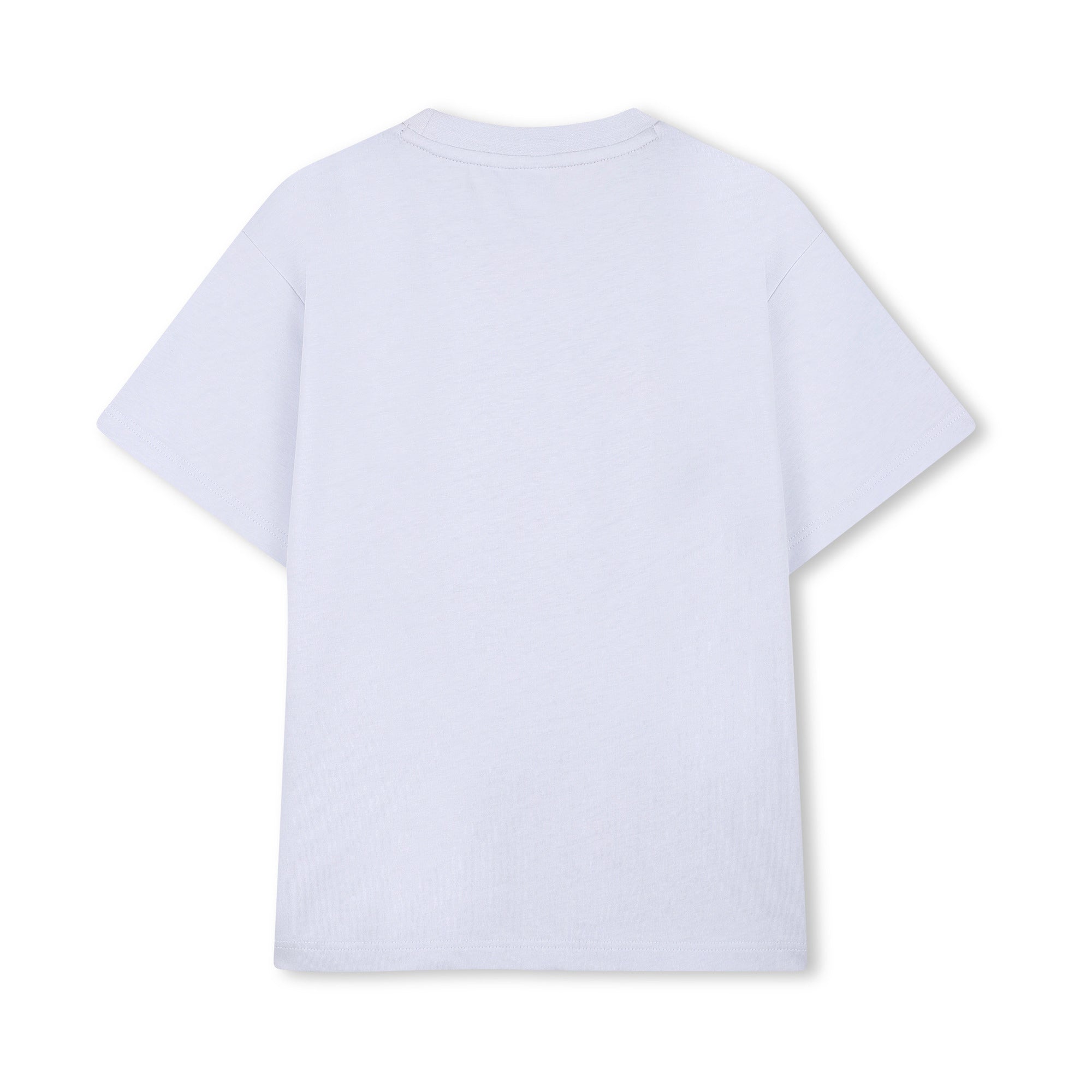 Boys Light Blue Logo Cotton Set