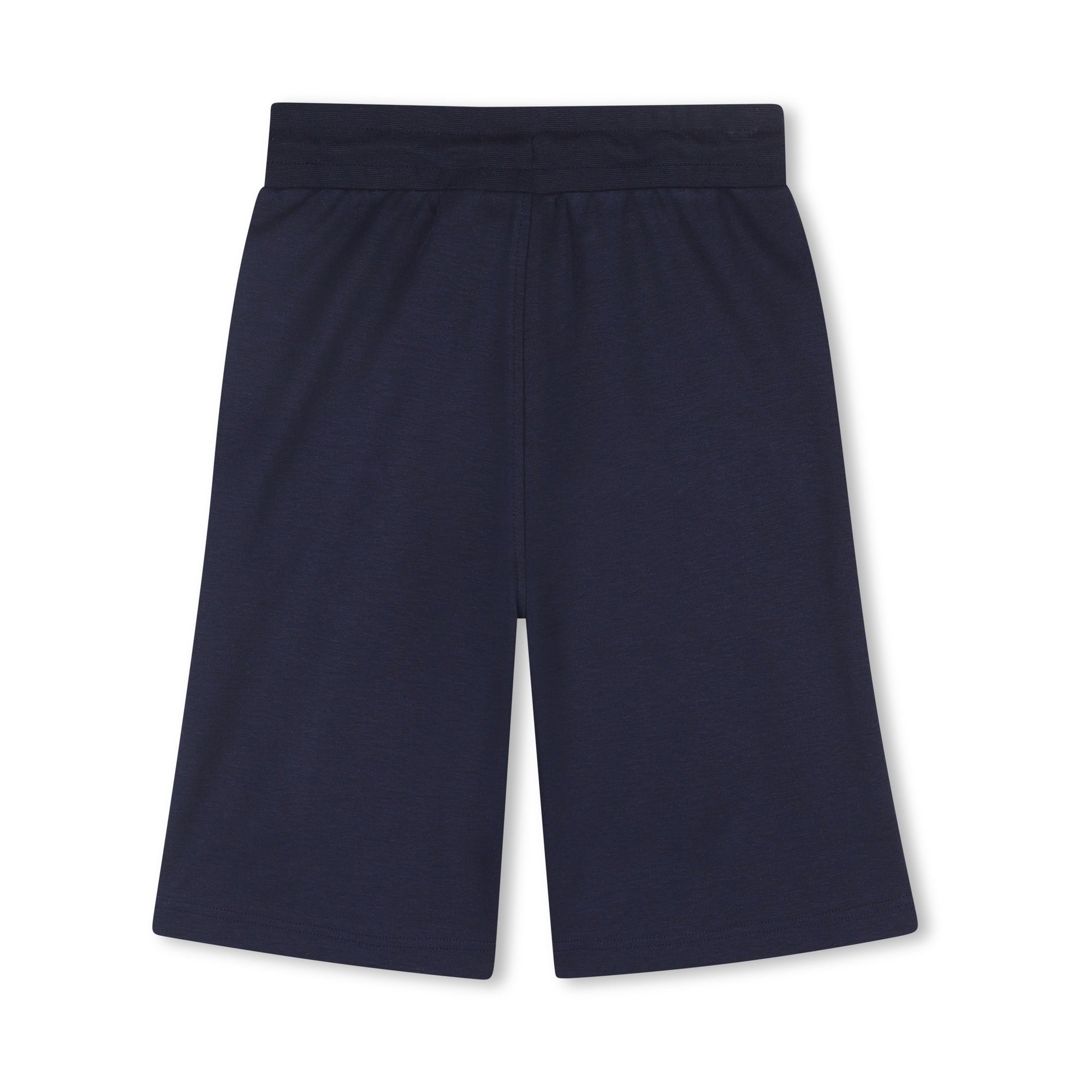 Boys Vanilla & Navy Cotton Set