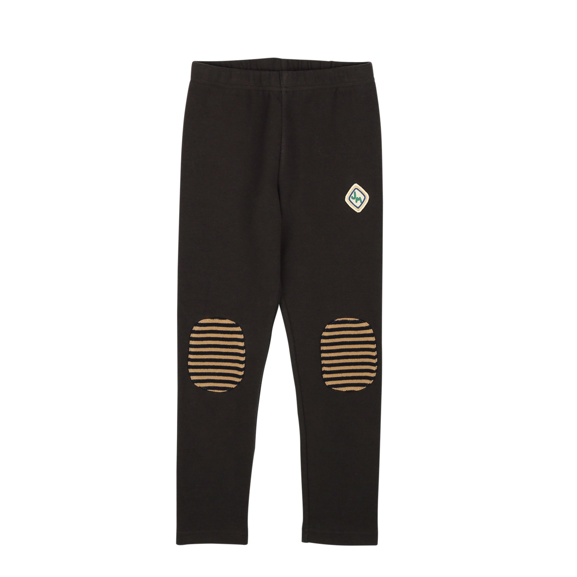 Girls Charcoal Cotton Leggings