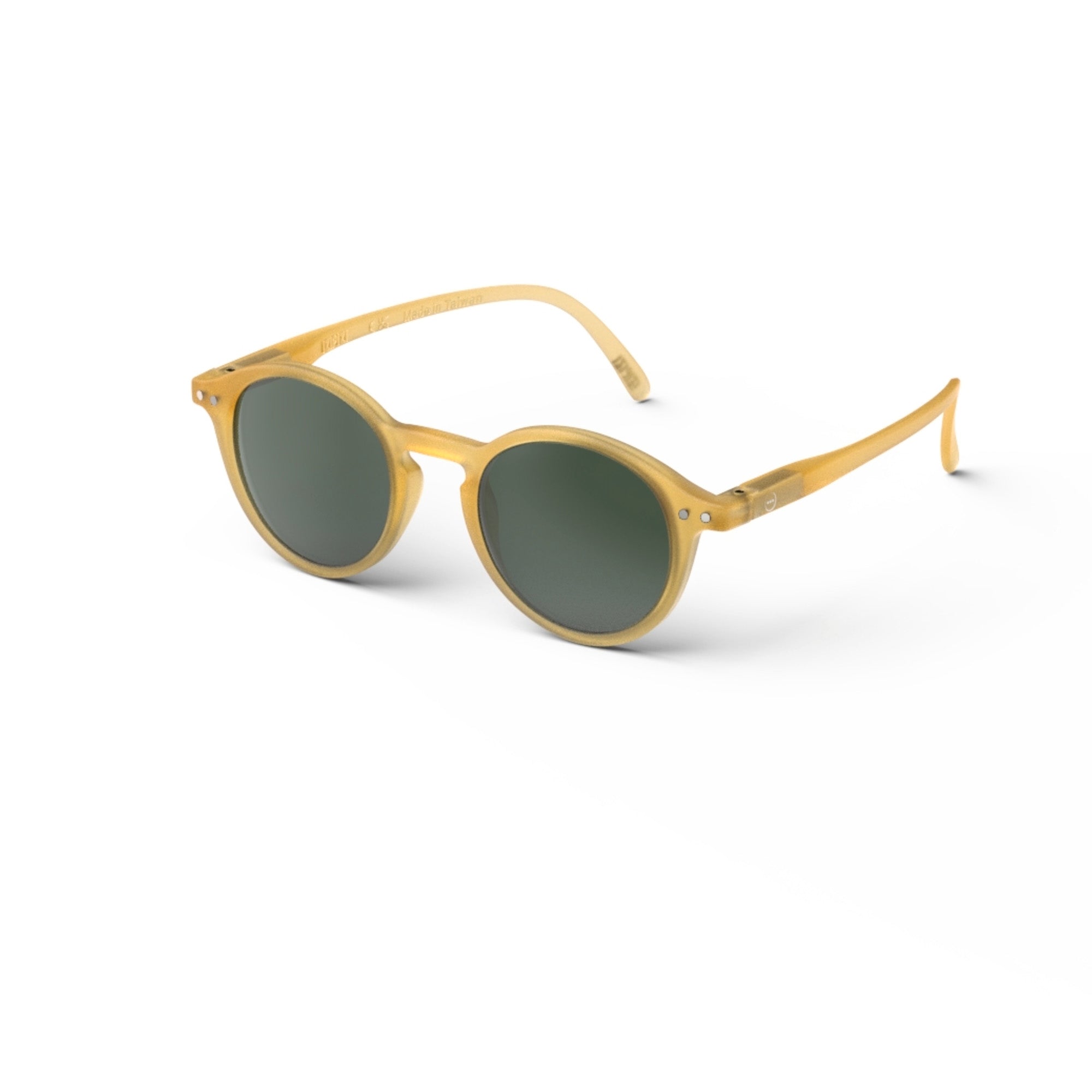 Boys & Girls Yellow "SUN #D" Sunglasses(5-10Y)