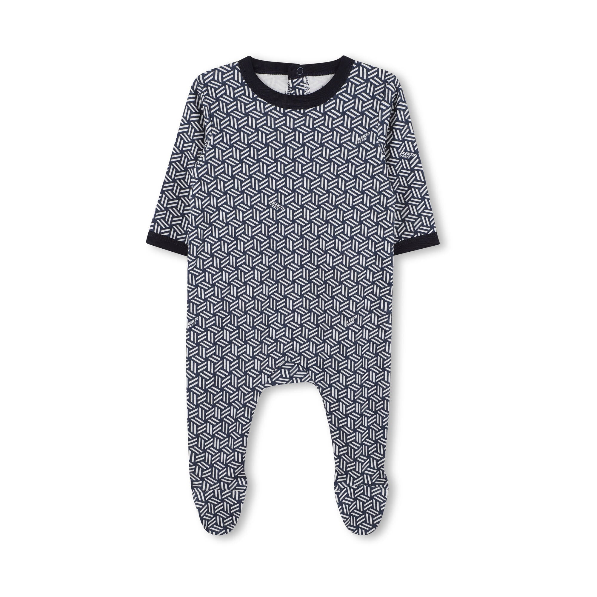 Baby Boys & Girls White Cotton Babysuit Set(2 Pack)