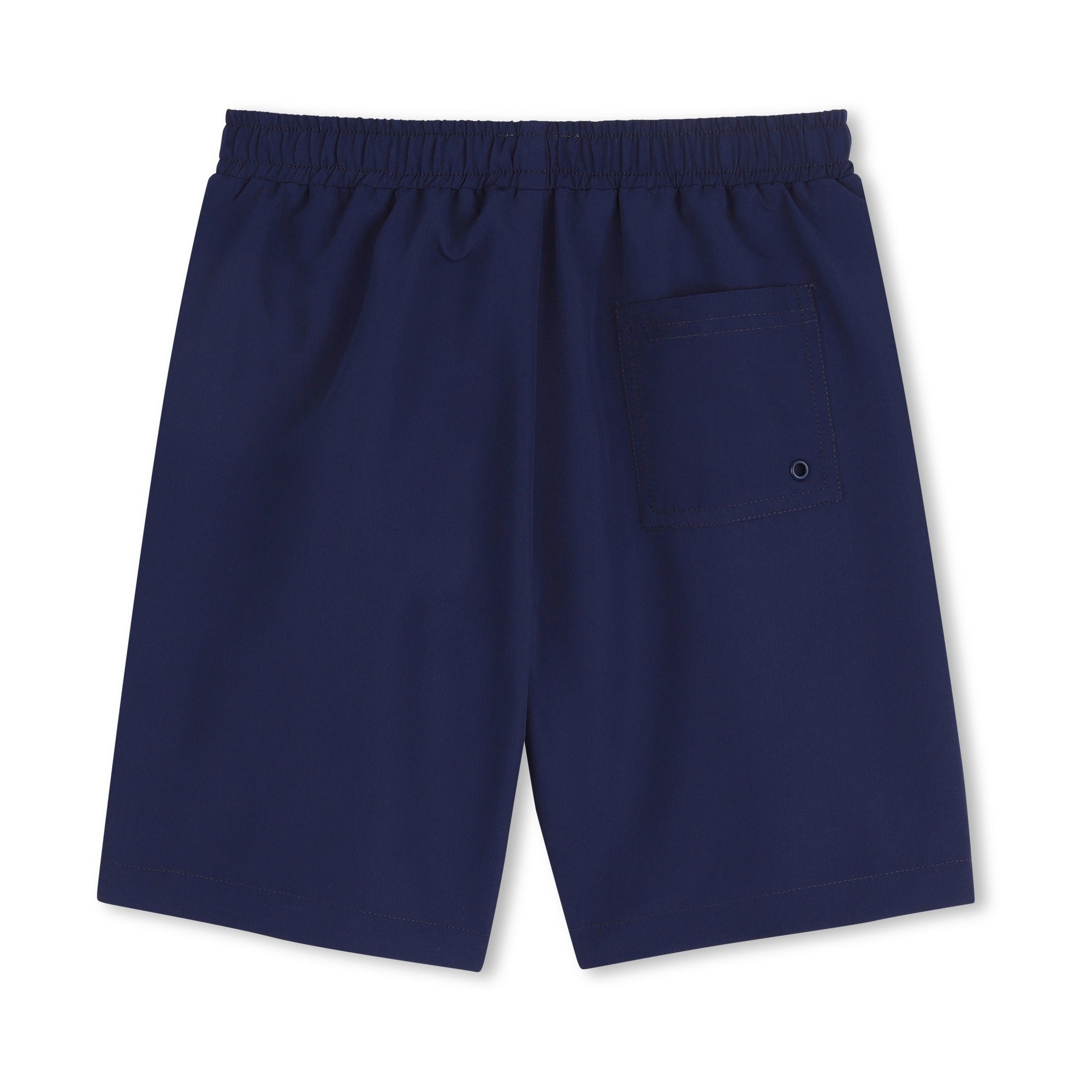 Boys Blue Tiger Printed Swim Shorts