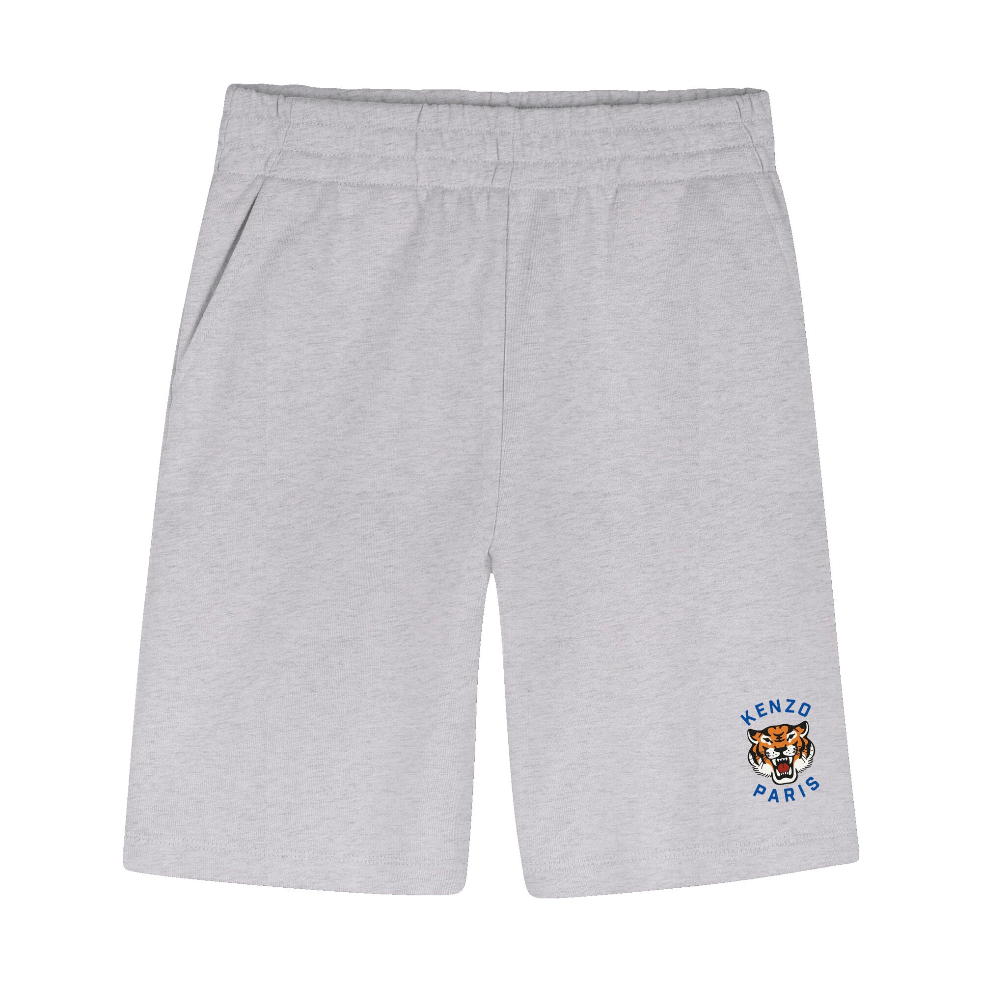 Boys Grey Cotton Shorts