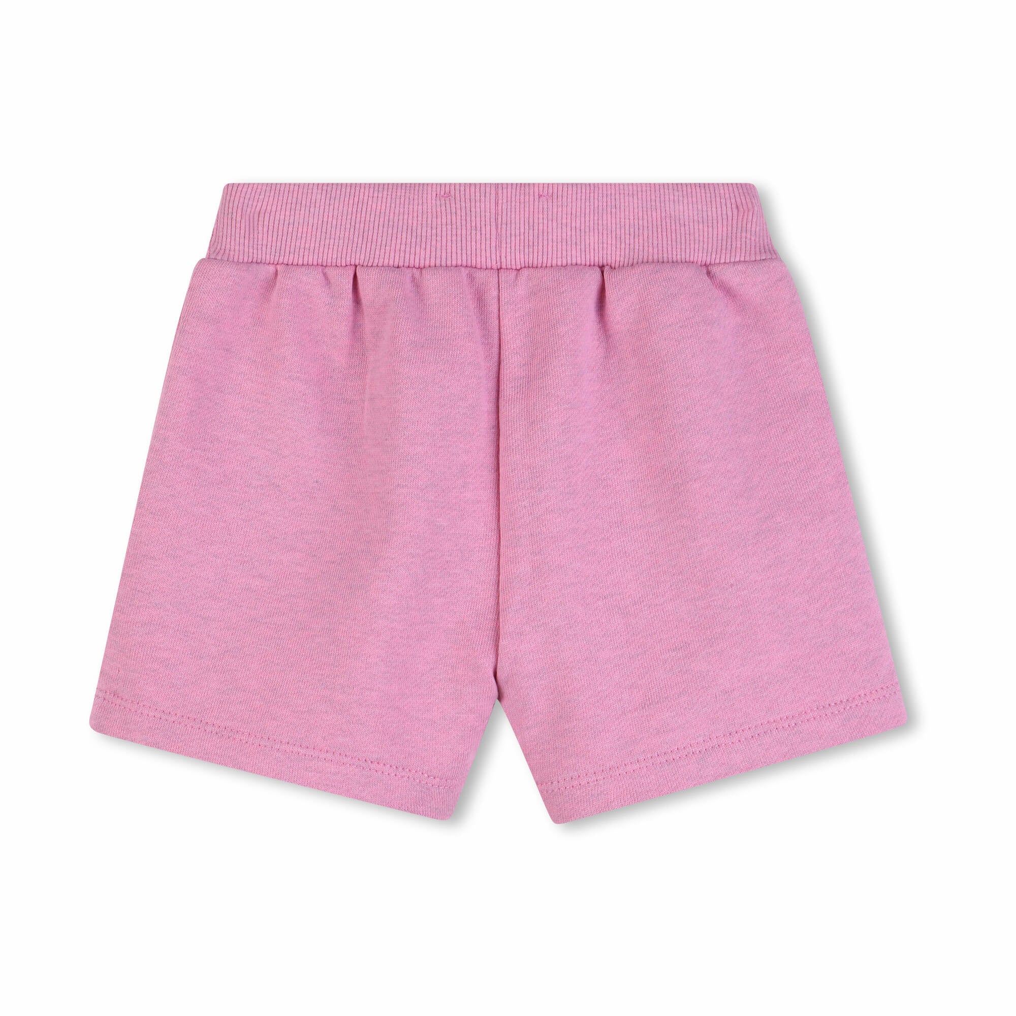 Baby Girls Pink Cotton Shorts