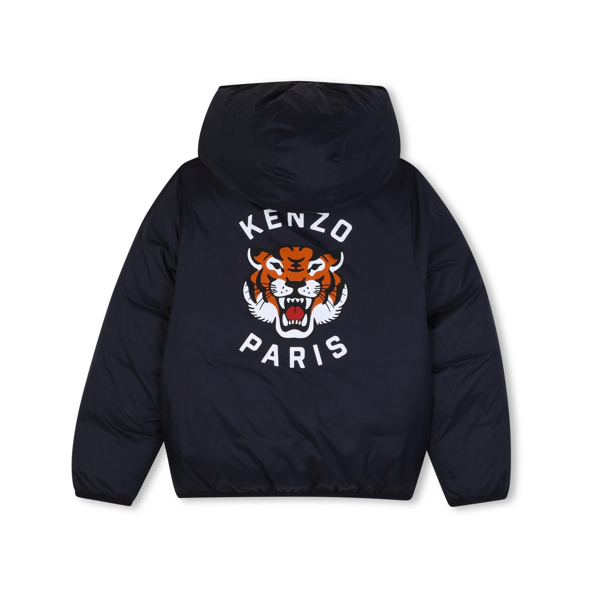 Boys & Girls Dark Blue Reversible Padded Down Jacket