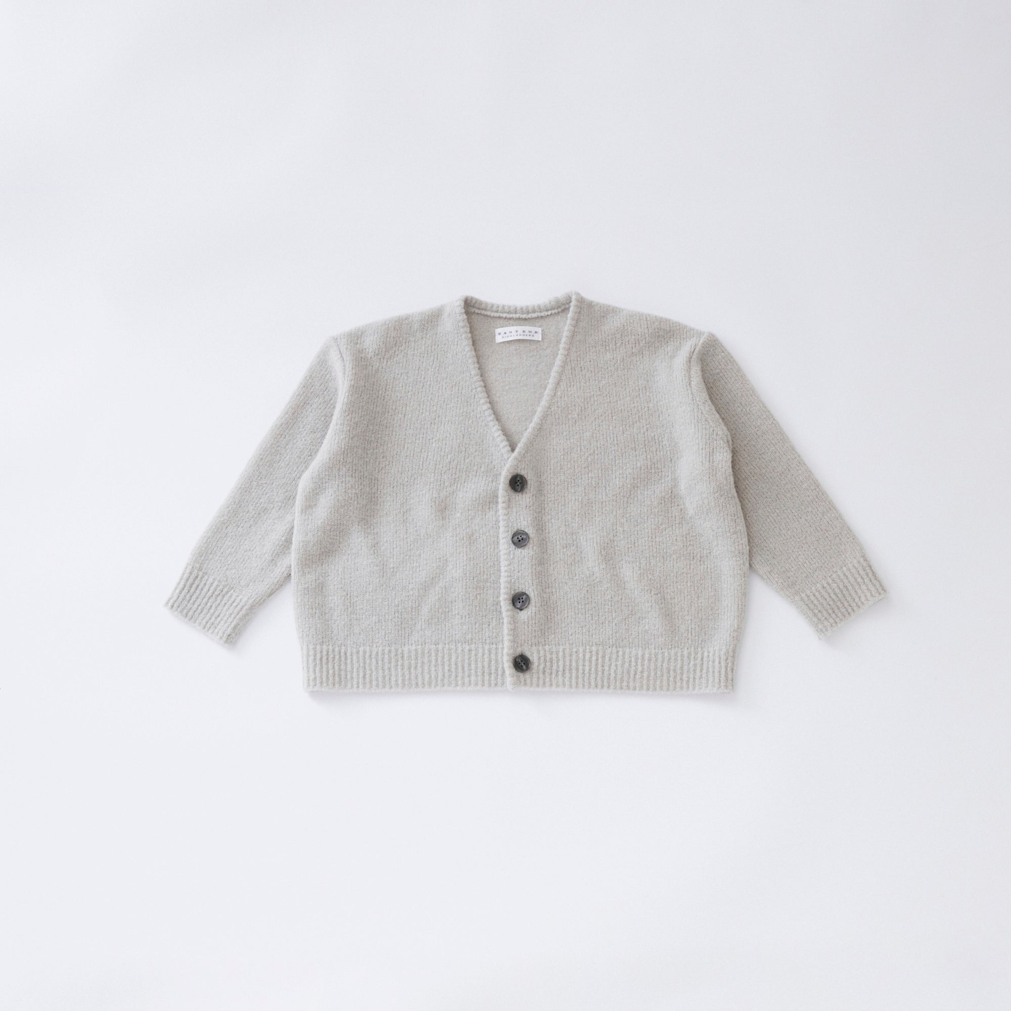 Boys & Girls White Wool Cardigan