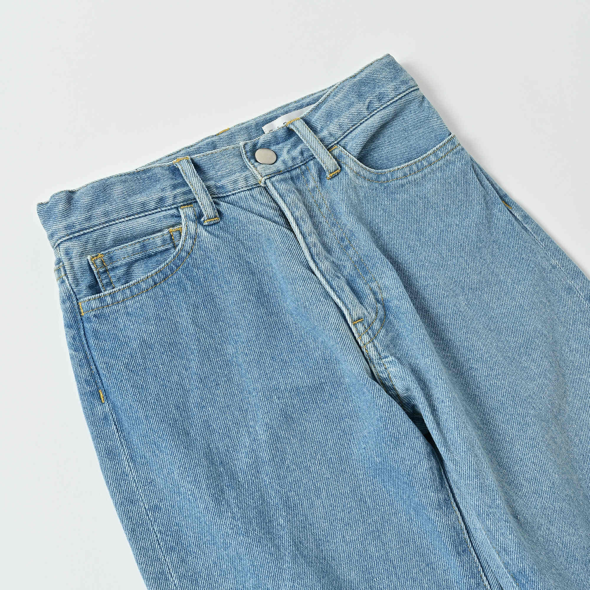 Boys & Girls Blue Denim Trousers