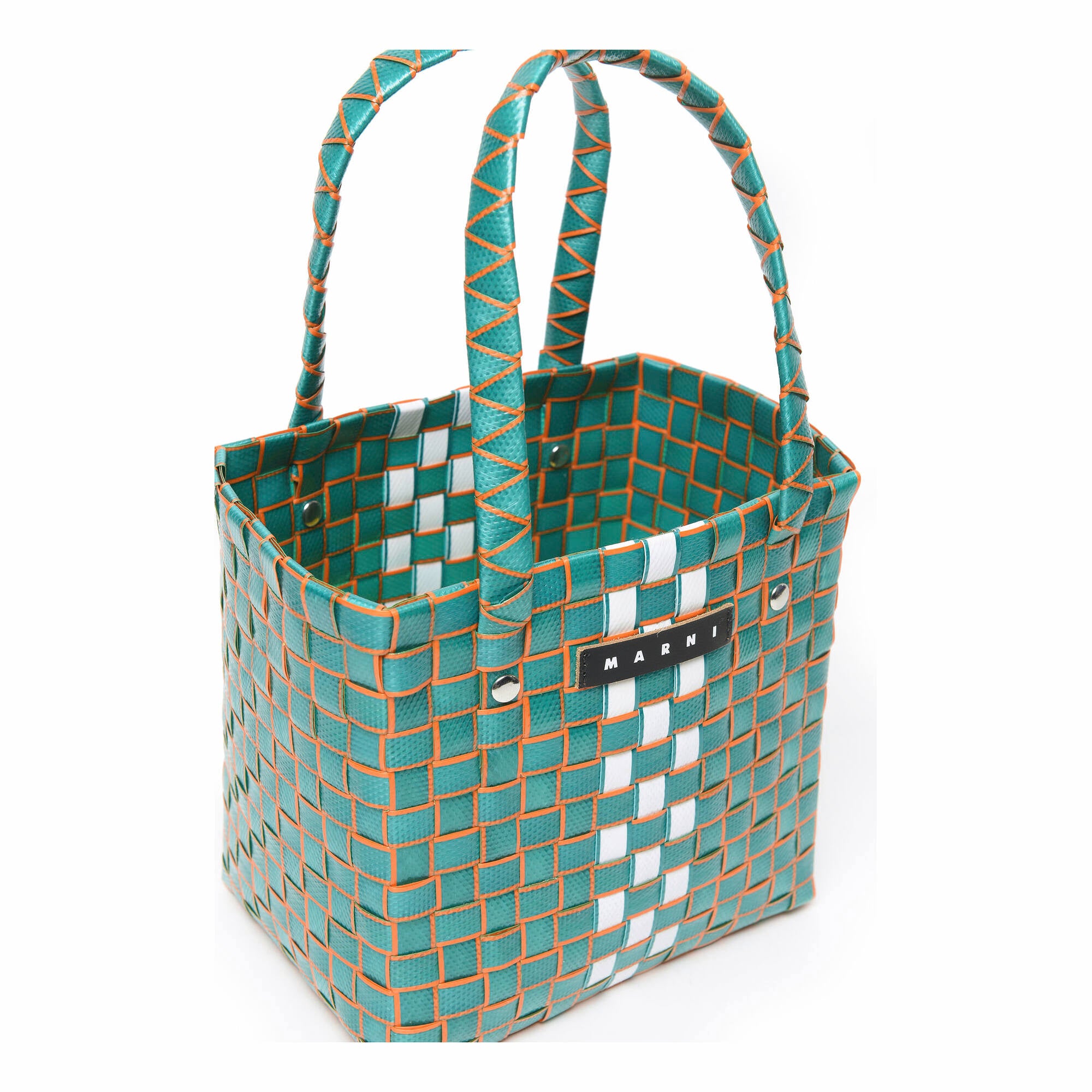 Girls Green Logo Handbag