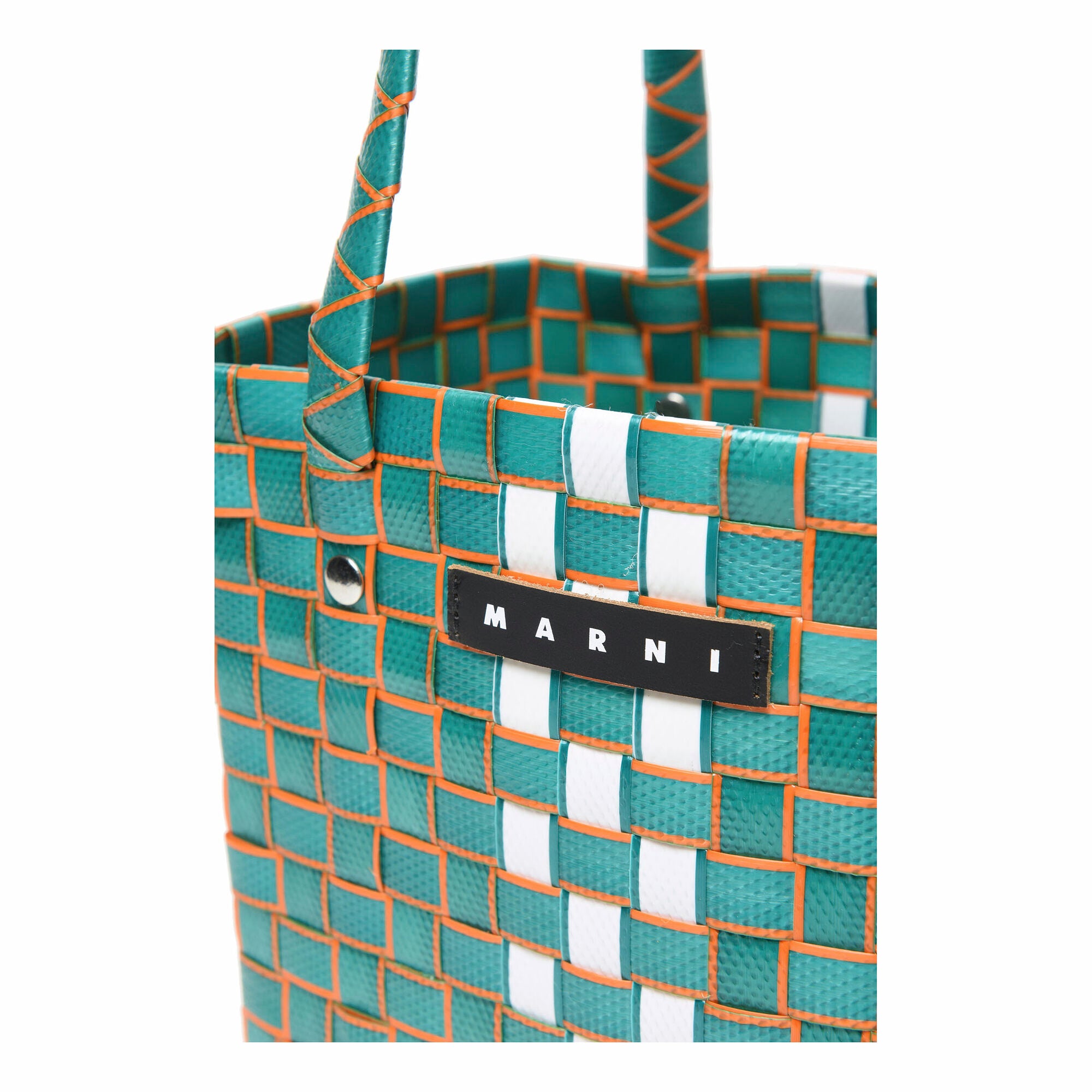 Girls Green Logo Handbag