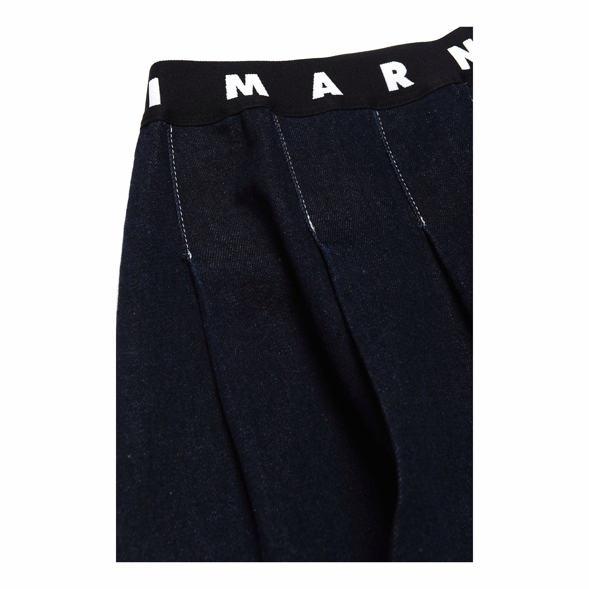 Girls Black Denim Skirt