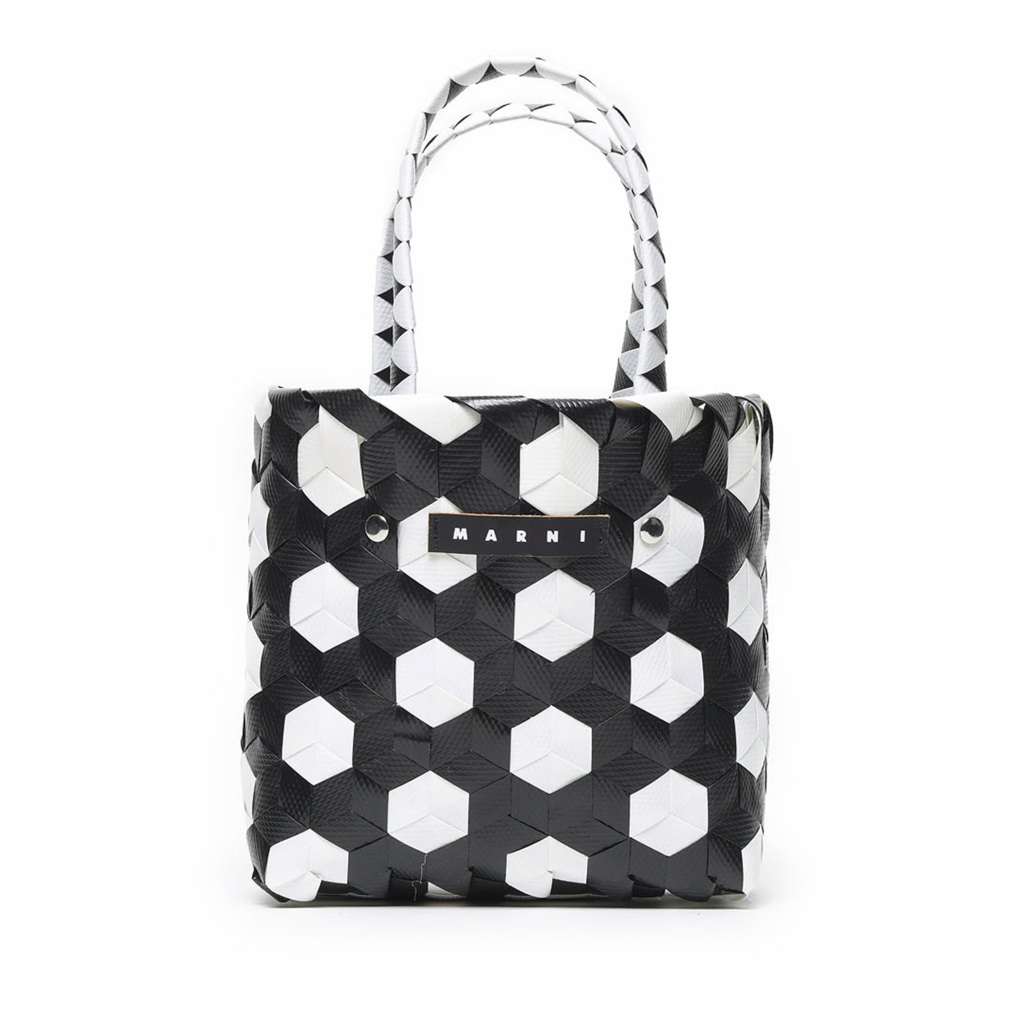 Girls Black Logo Handbag