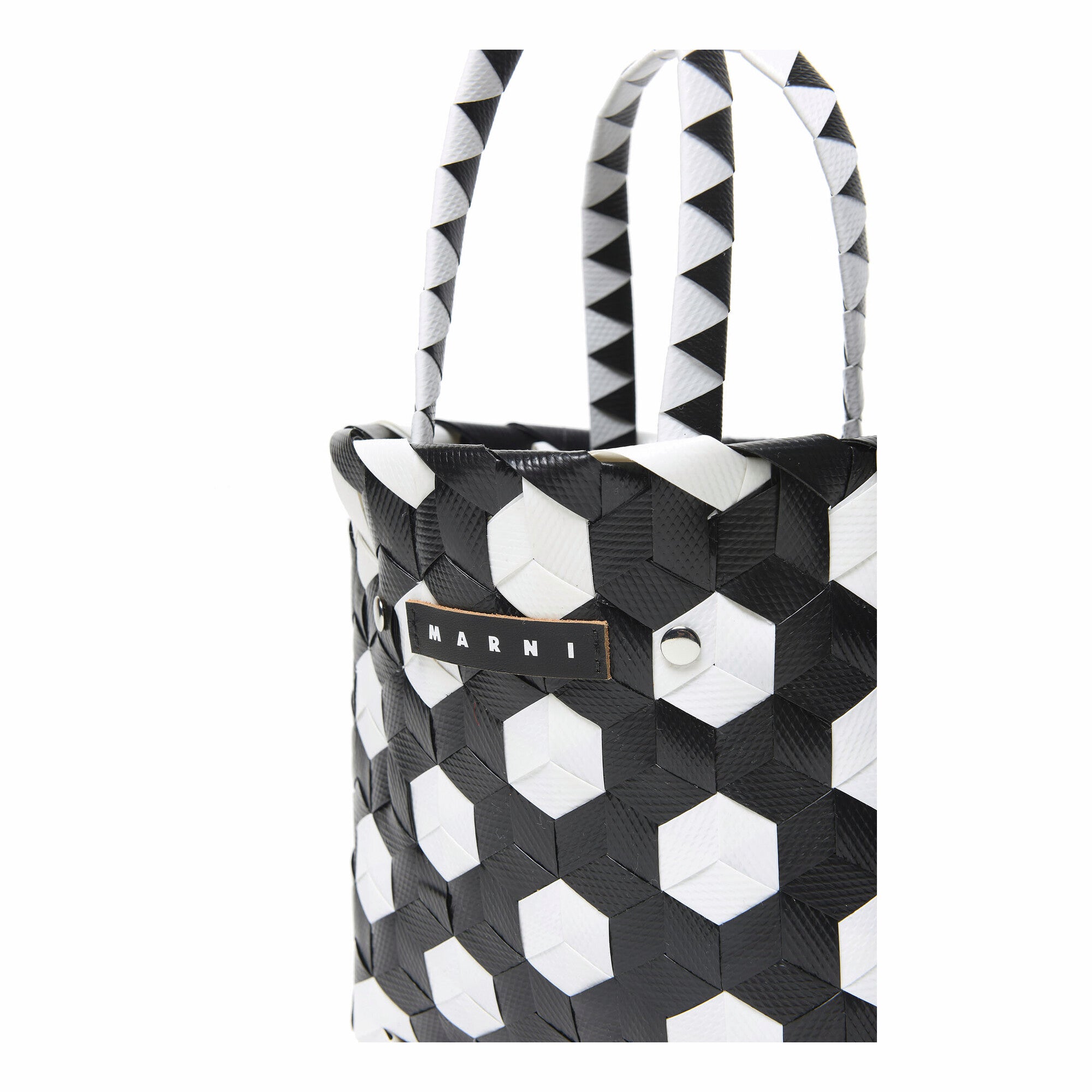 Girls Black Logo Handbag