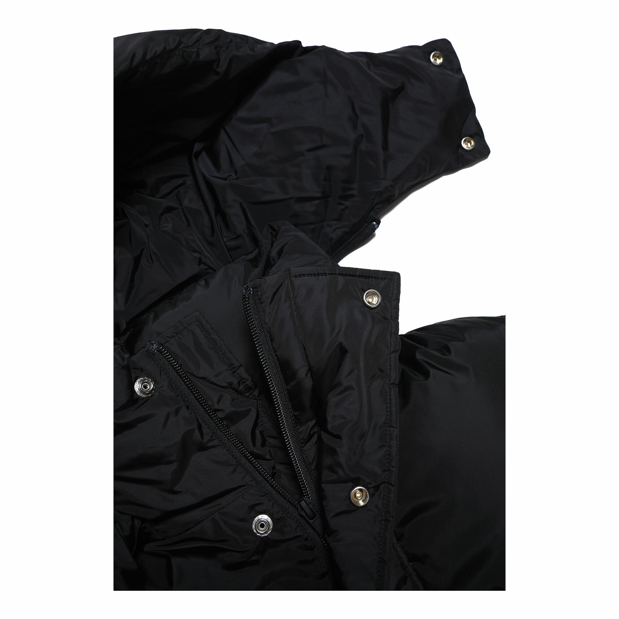 Girls Black Padded Coat