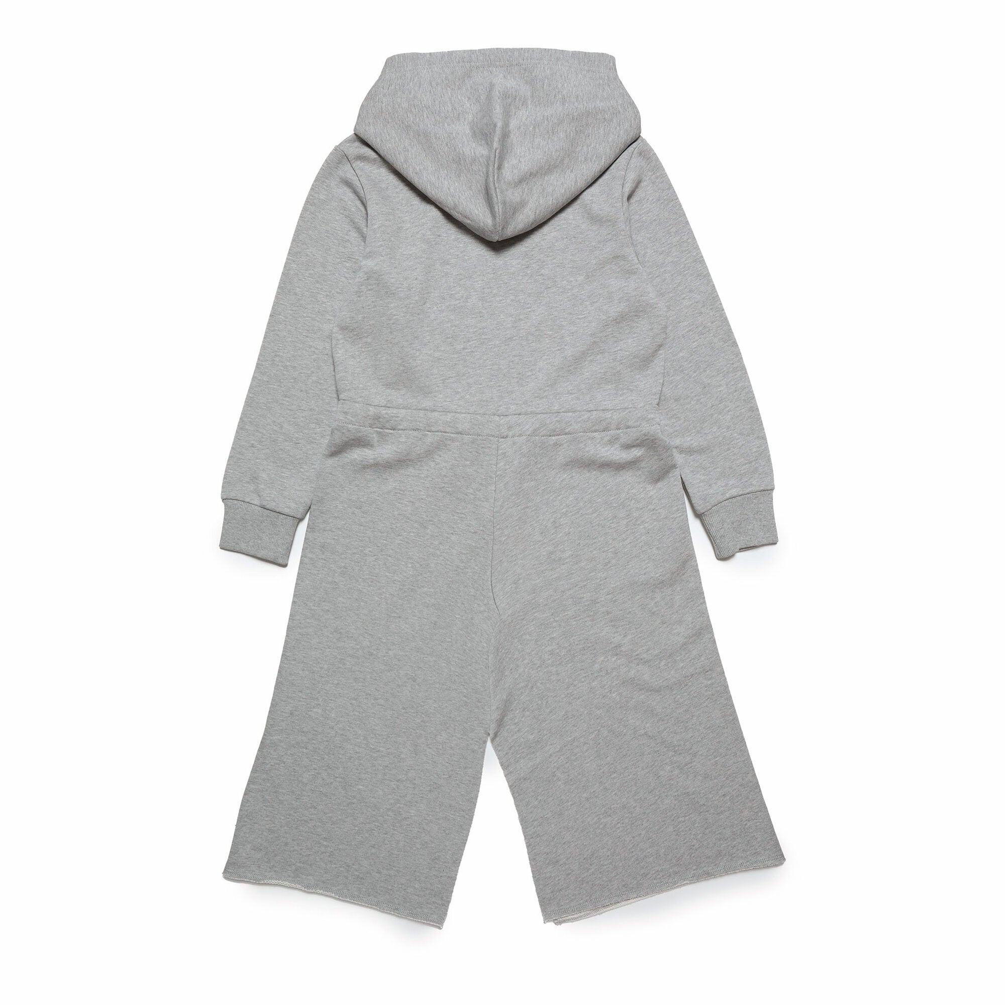 Girls Grey Cotton Dress