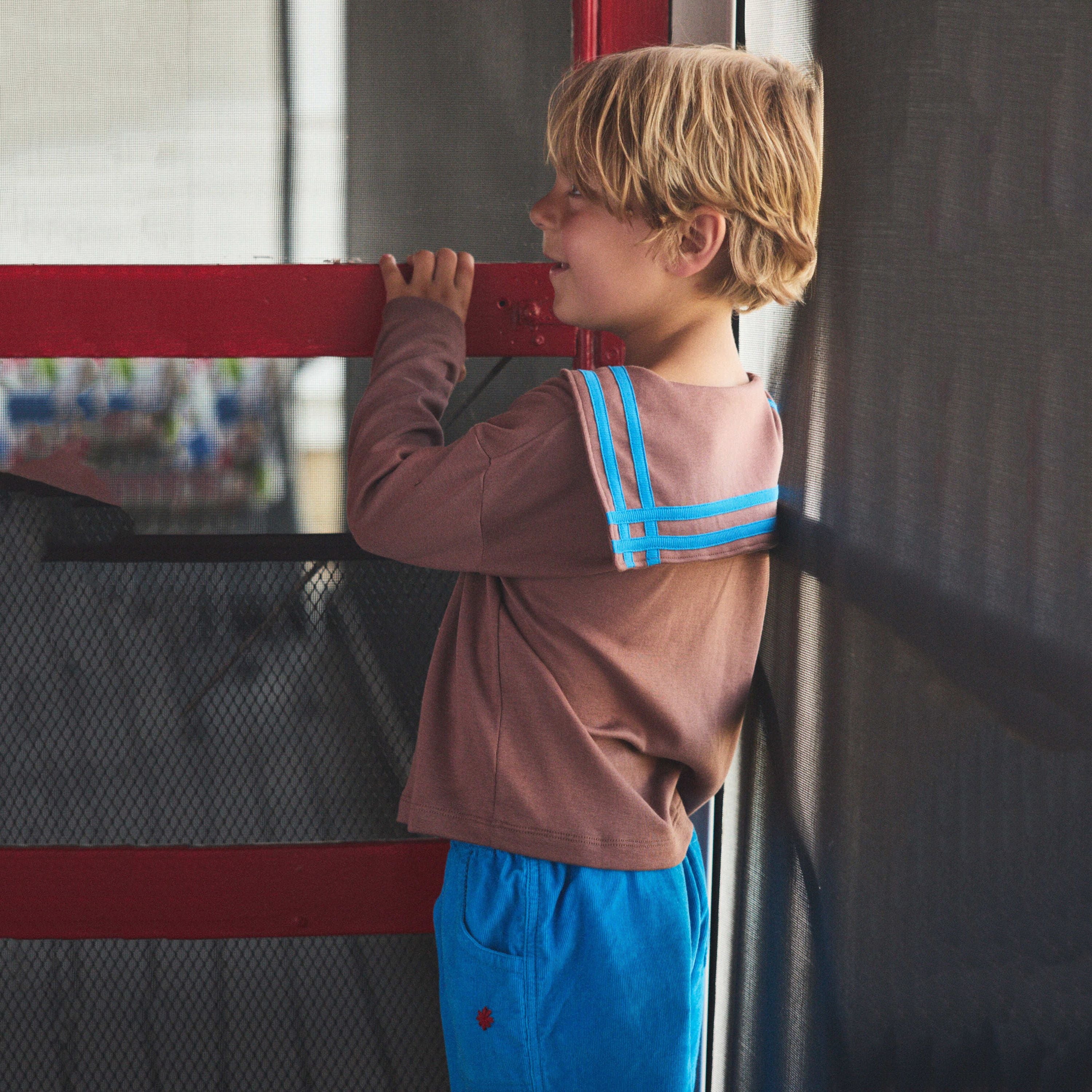 Boys & Girls Coffee Cotton Top