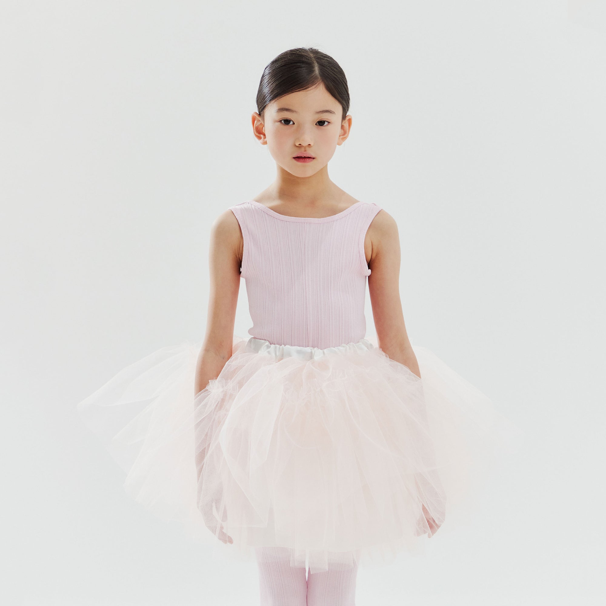 Girls Pink Ballet Jumpsuit