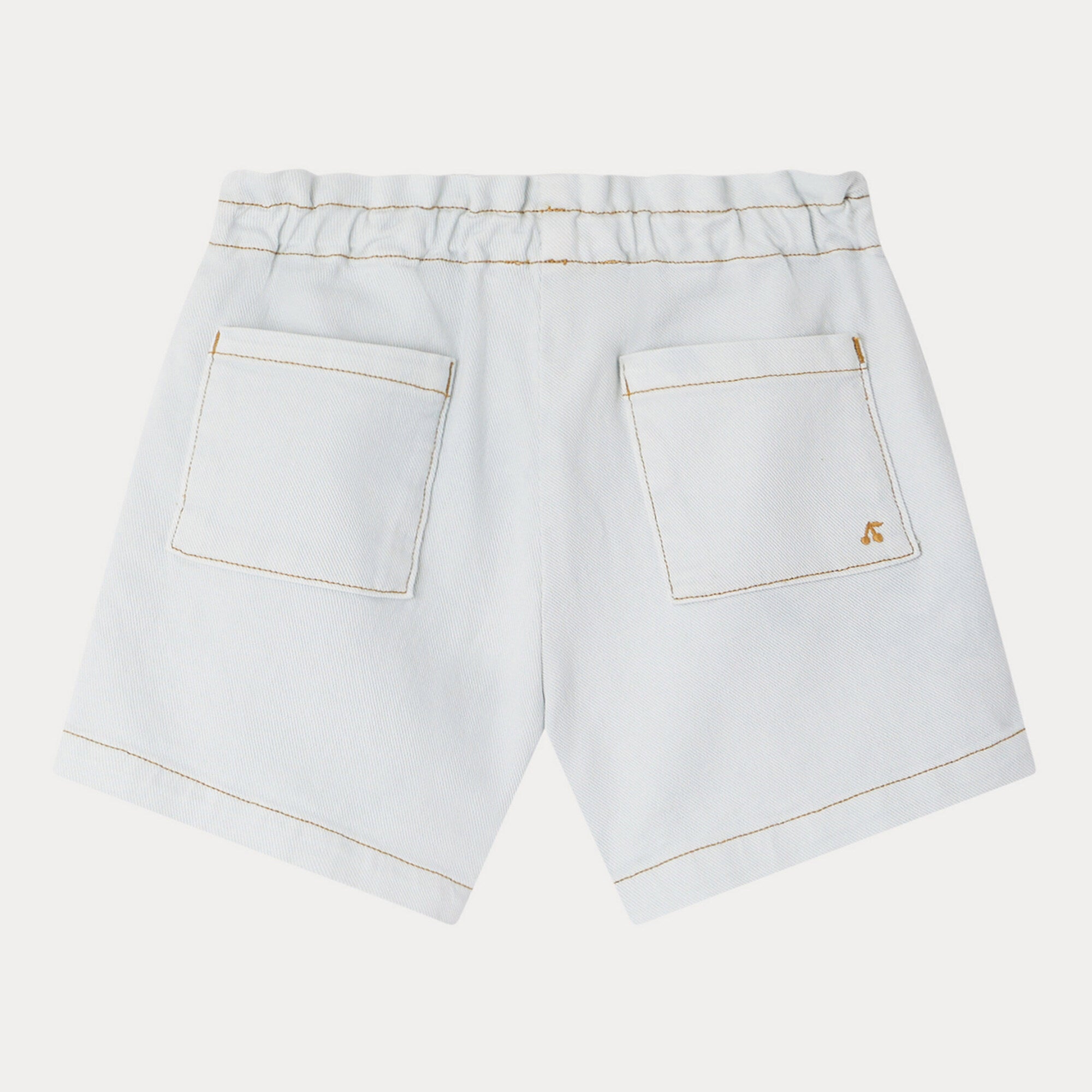 Girls Light Blue Denim Shorts