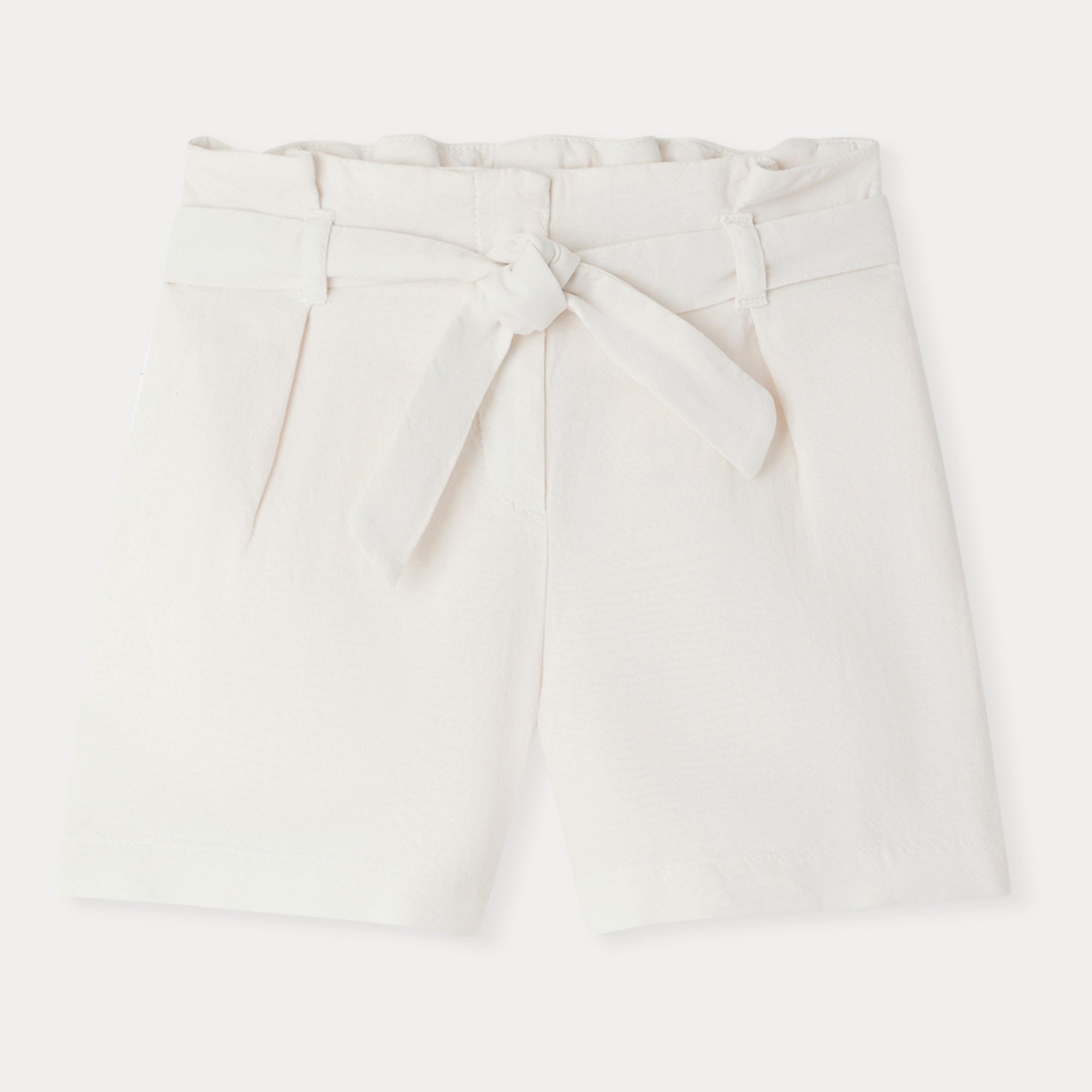Girls White Shorts