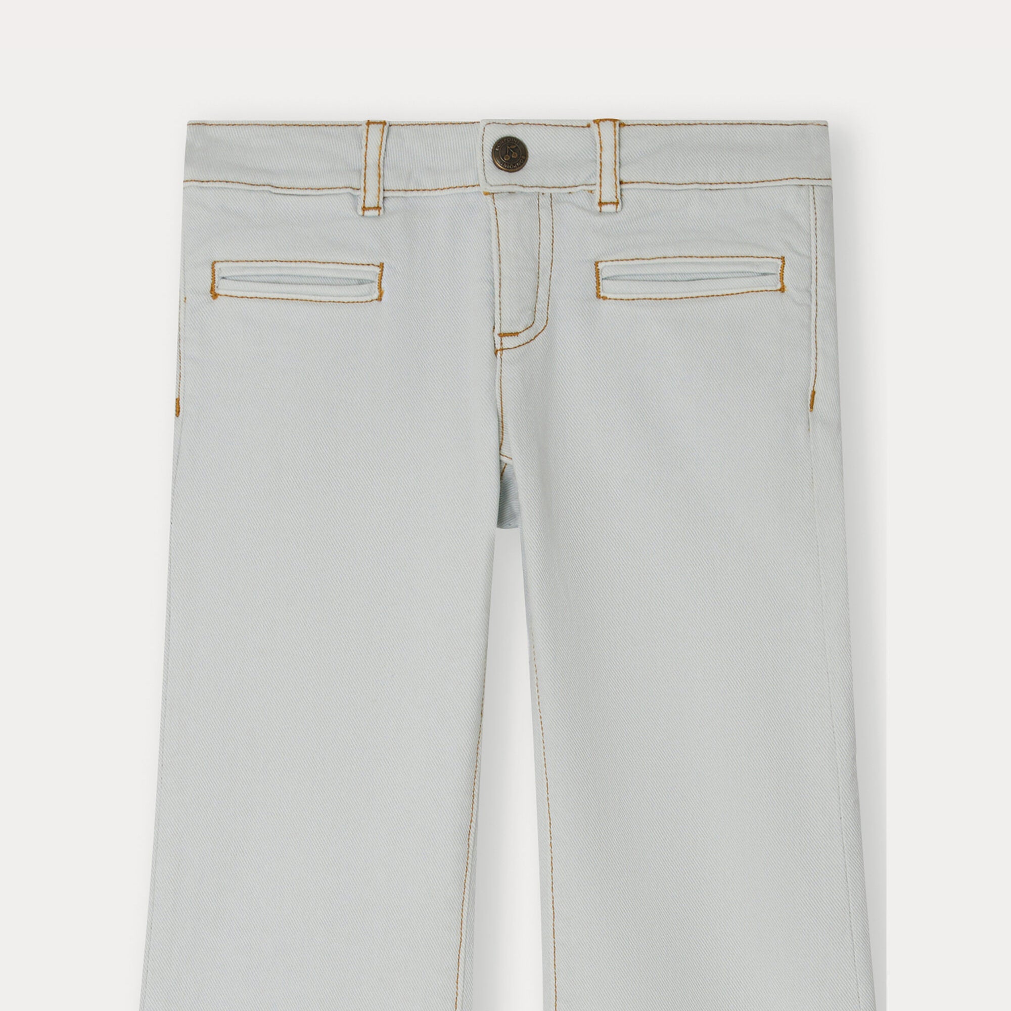 Girls Blue Denim Trousers