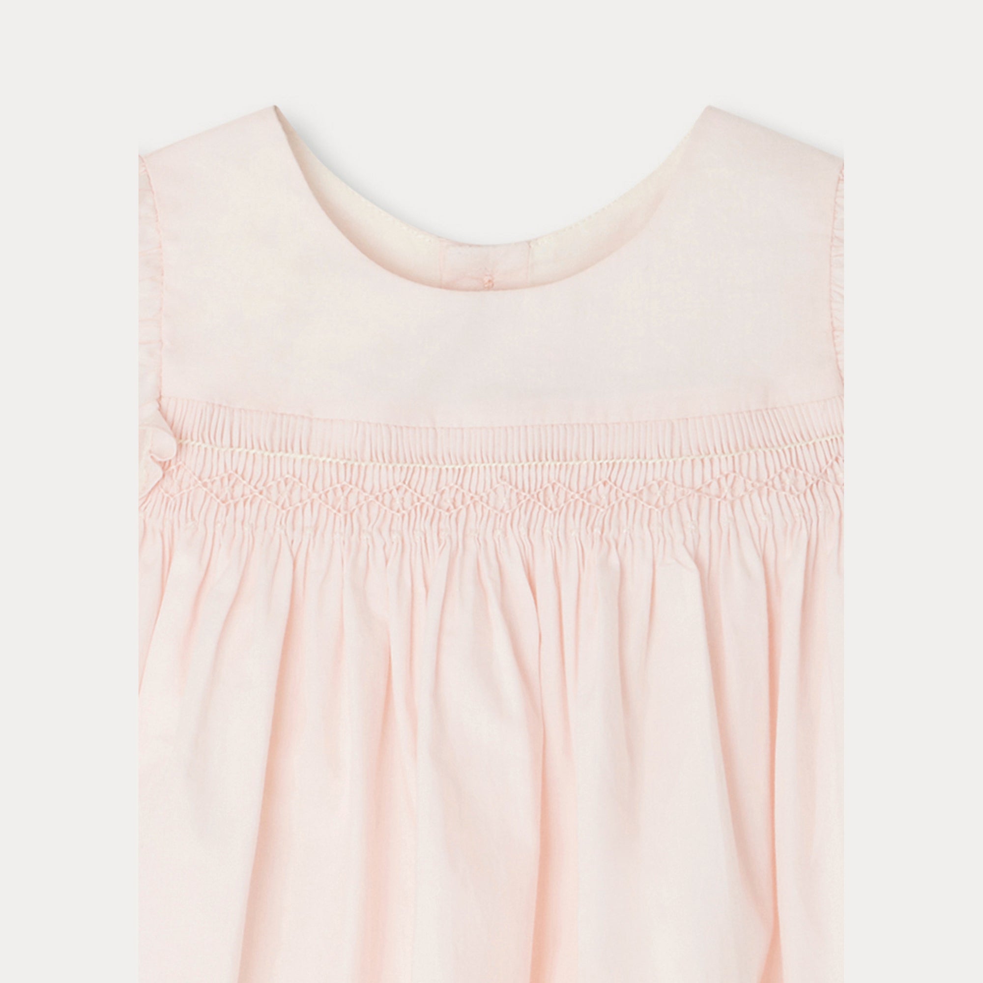 Baby Girls Light Pink Cotton Dress